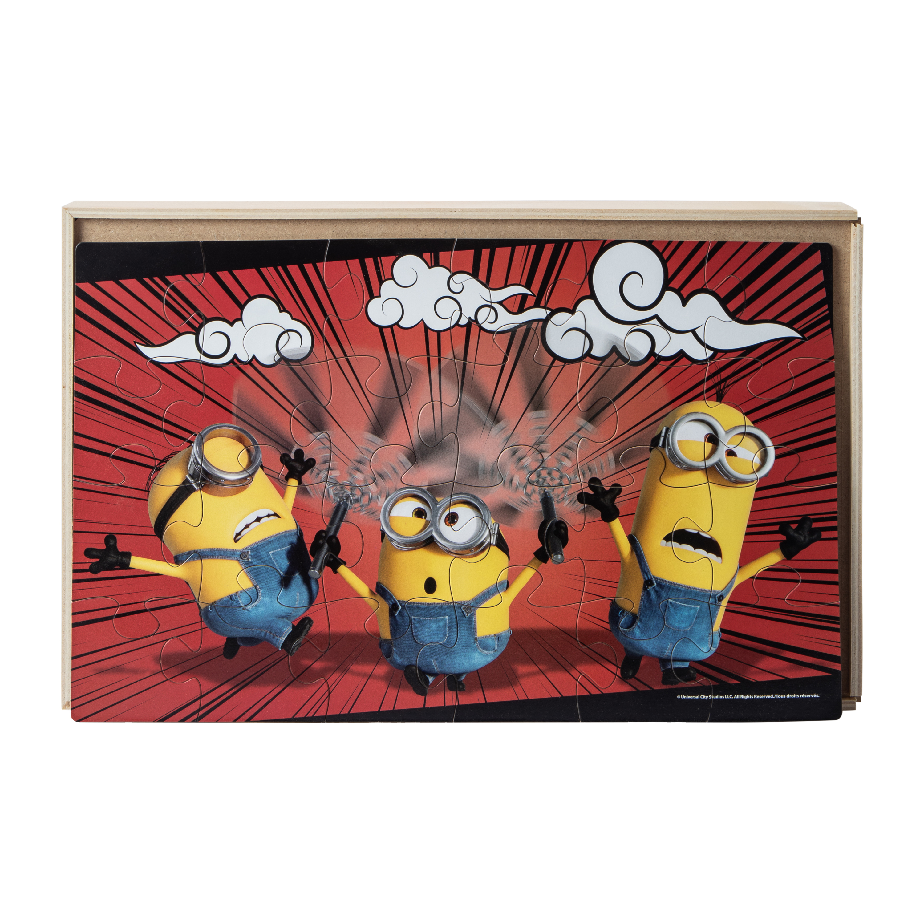 Minions The Rise Of Gru Wood Puzzles 7-Count