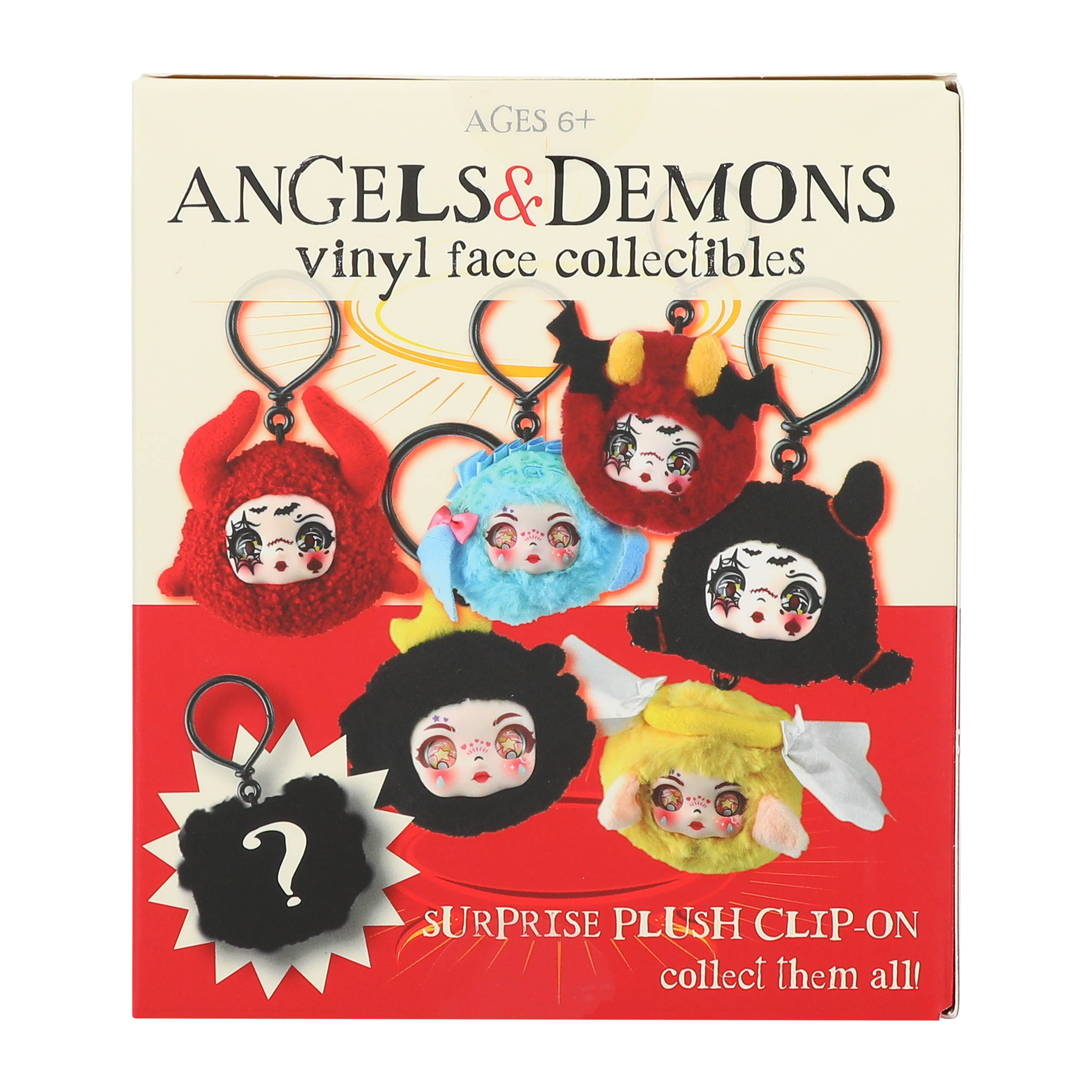Angels & Demons Mystery Plush Clip-On