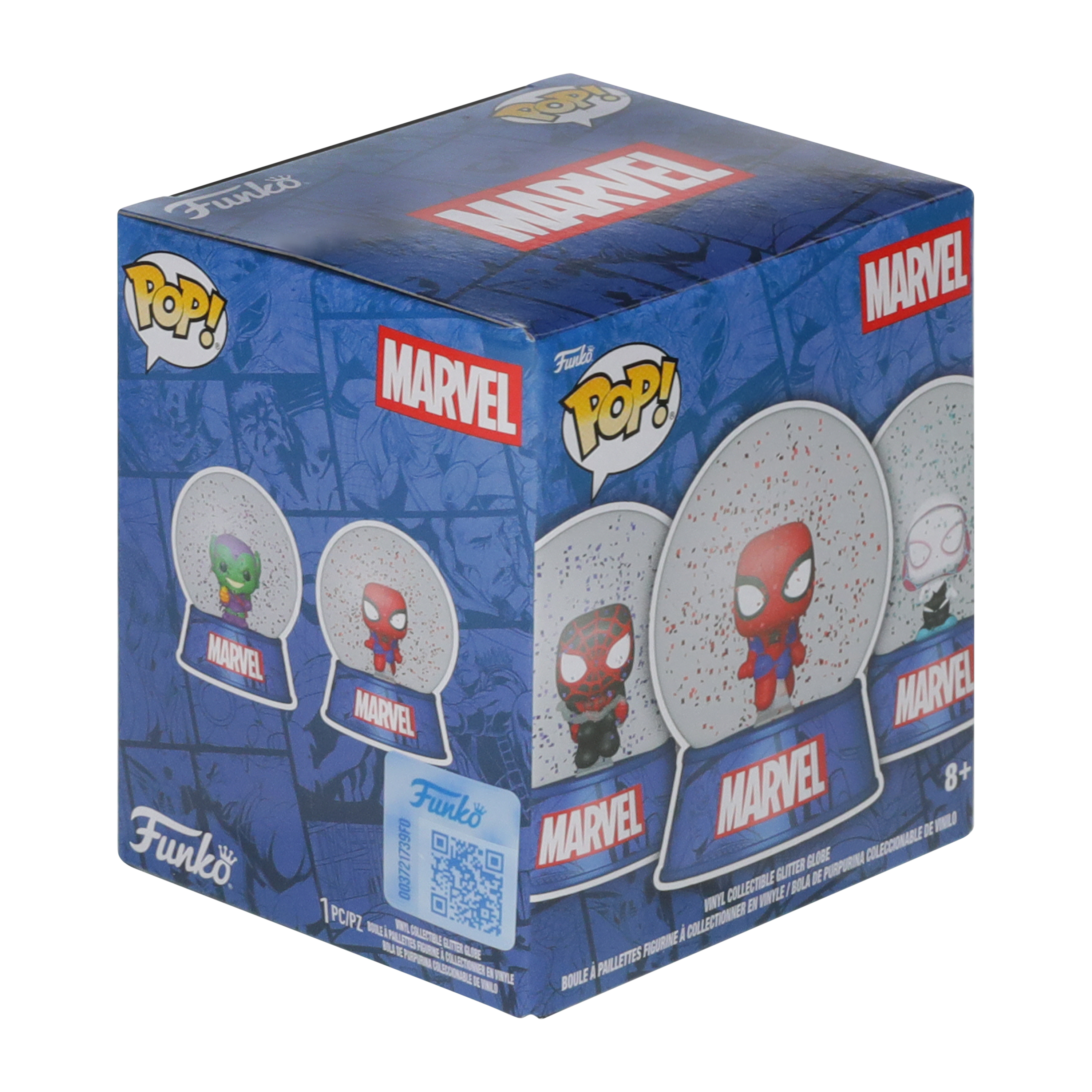 Funko Pop!® Marvel Spider-Man Character Vinyl Collectible Glitter Globe (Styles May Vary)