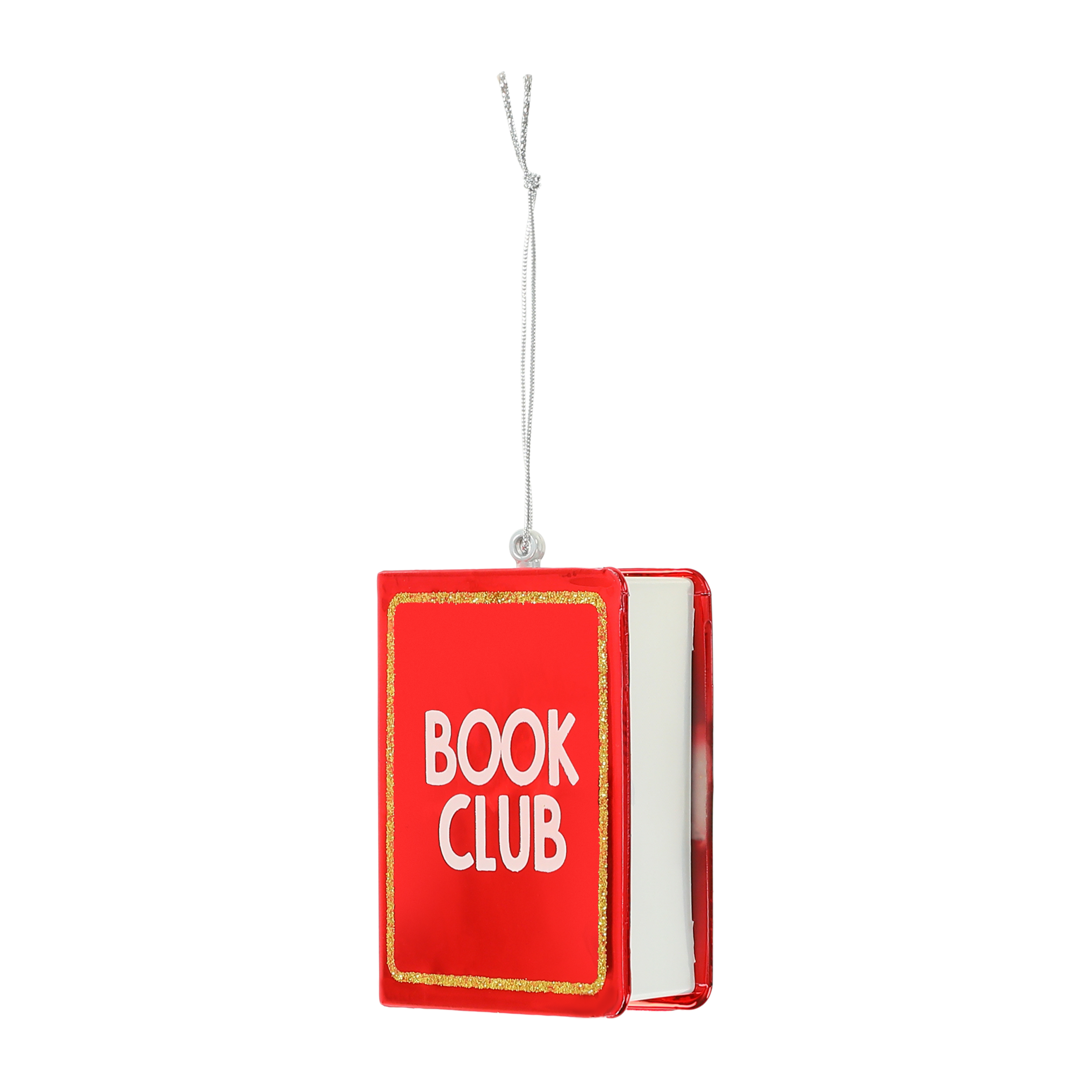 Christmas Book Club Ornament