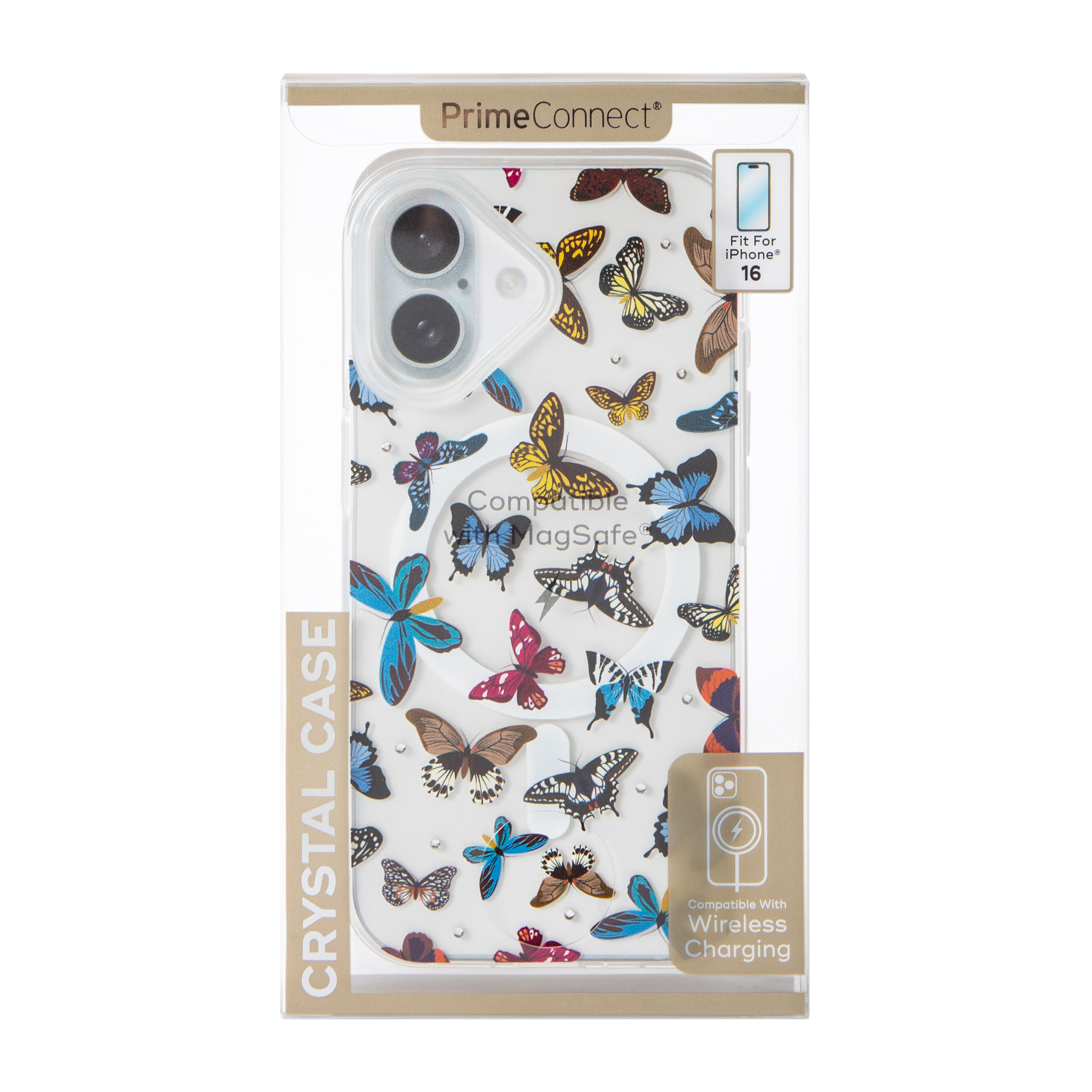 iPhone 16® Crystal Phone Case - MagSafe® Compatible