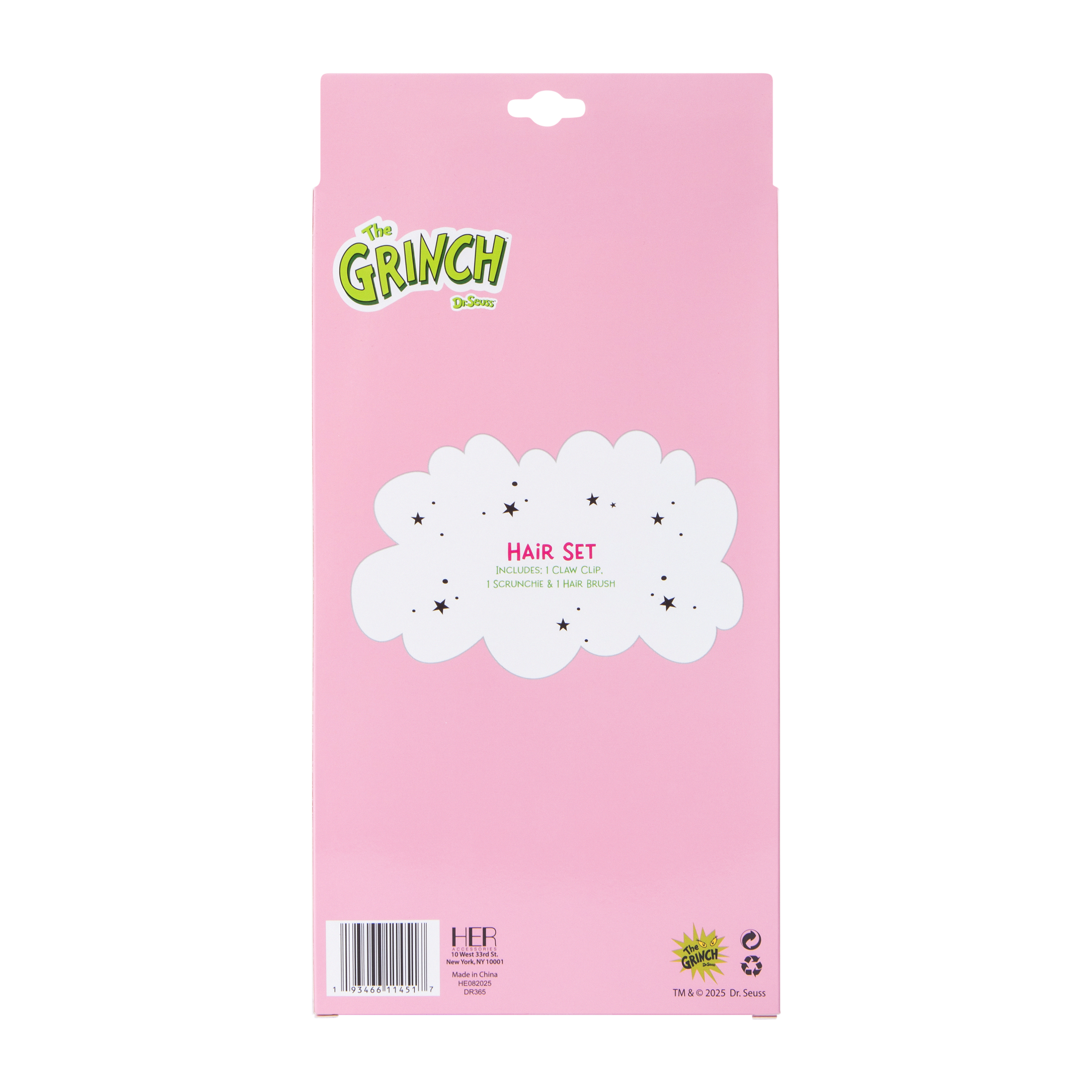 Christmas Grinch By Dr.Seuss™ Hair Set