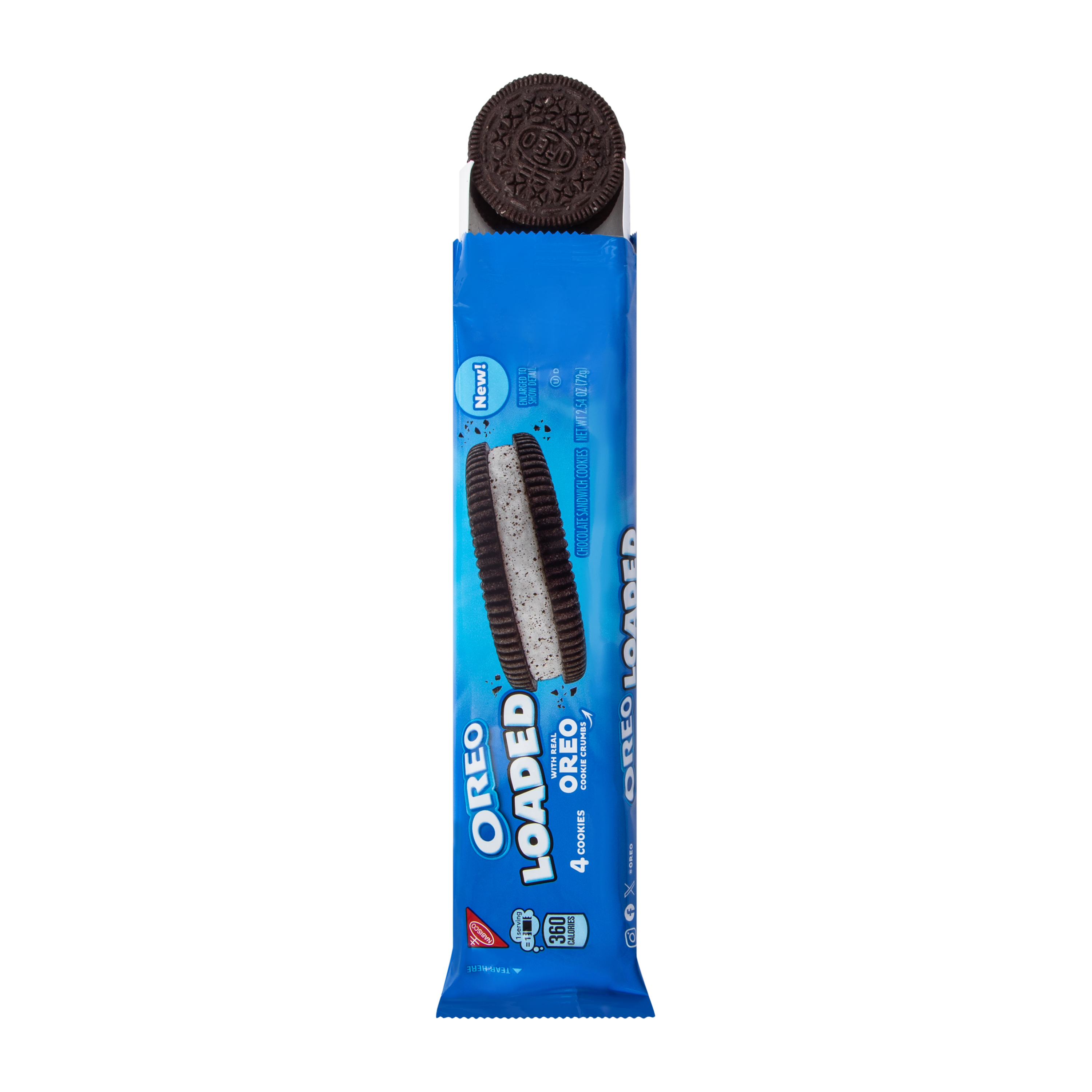Oreo Loaded Chocolate Sandwich Cookies 2.54oz