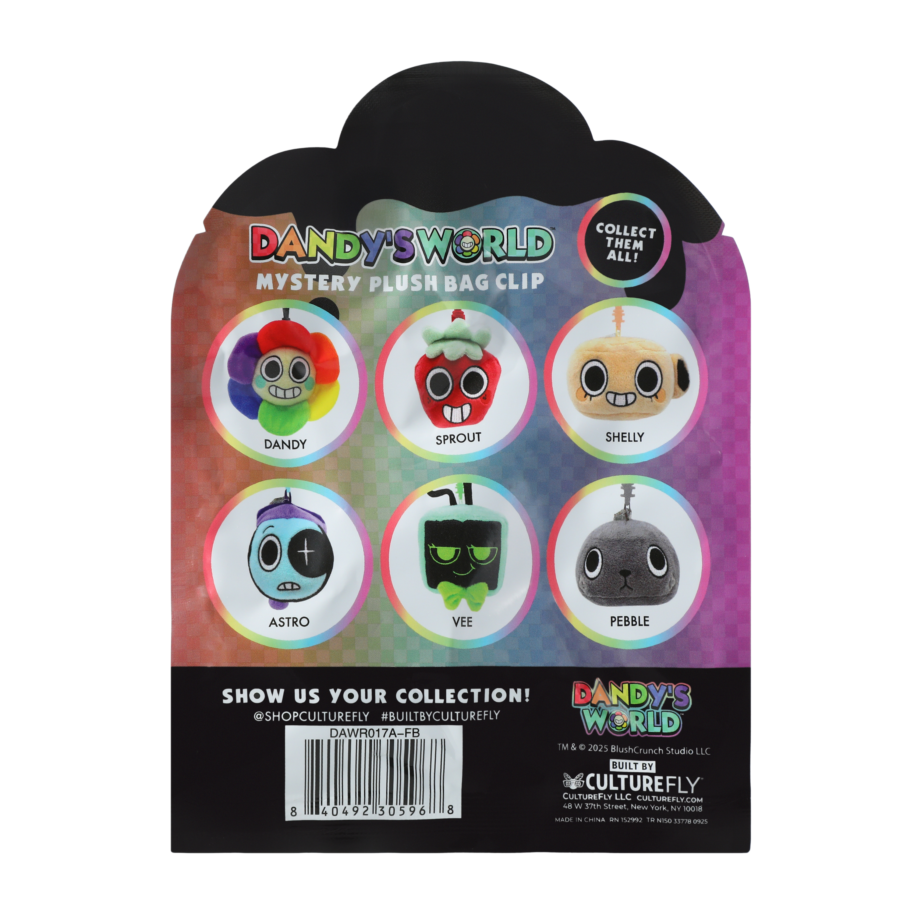 Dandy's World™ Mystery Plush Bag Clip (Styles May Vary)