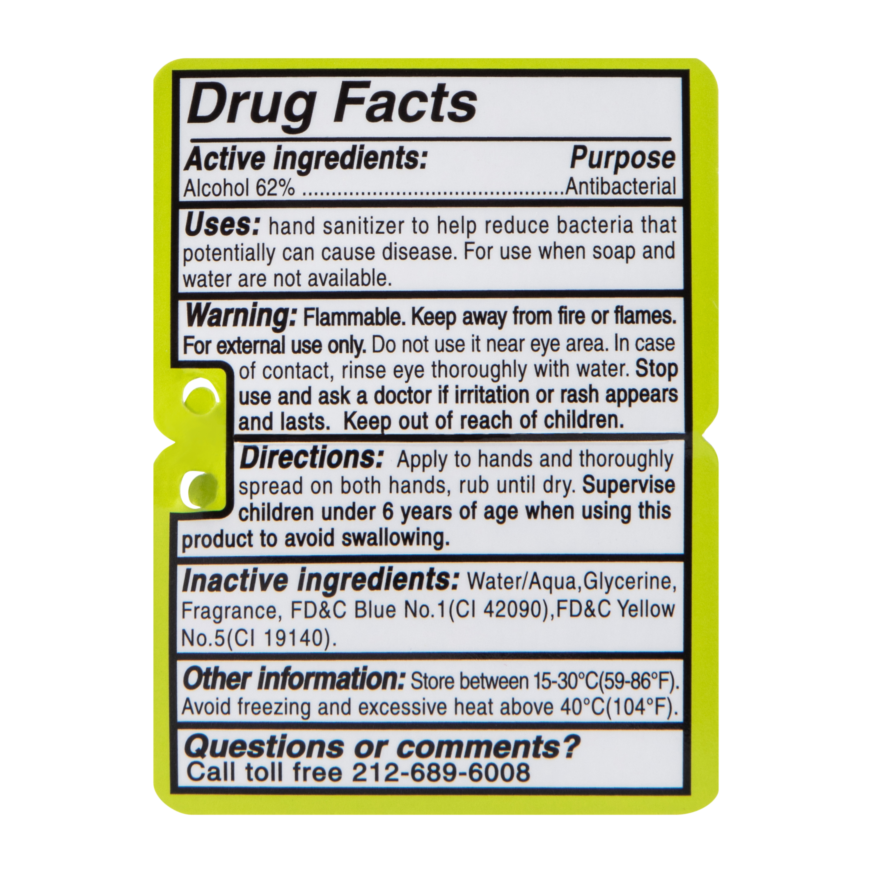 Shrek Green Apple Hydrating Hand Sanitizer 1.2oz