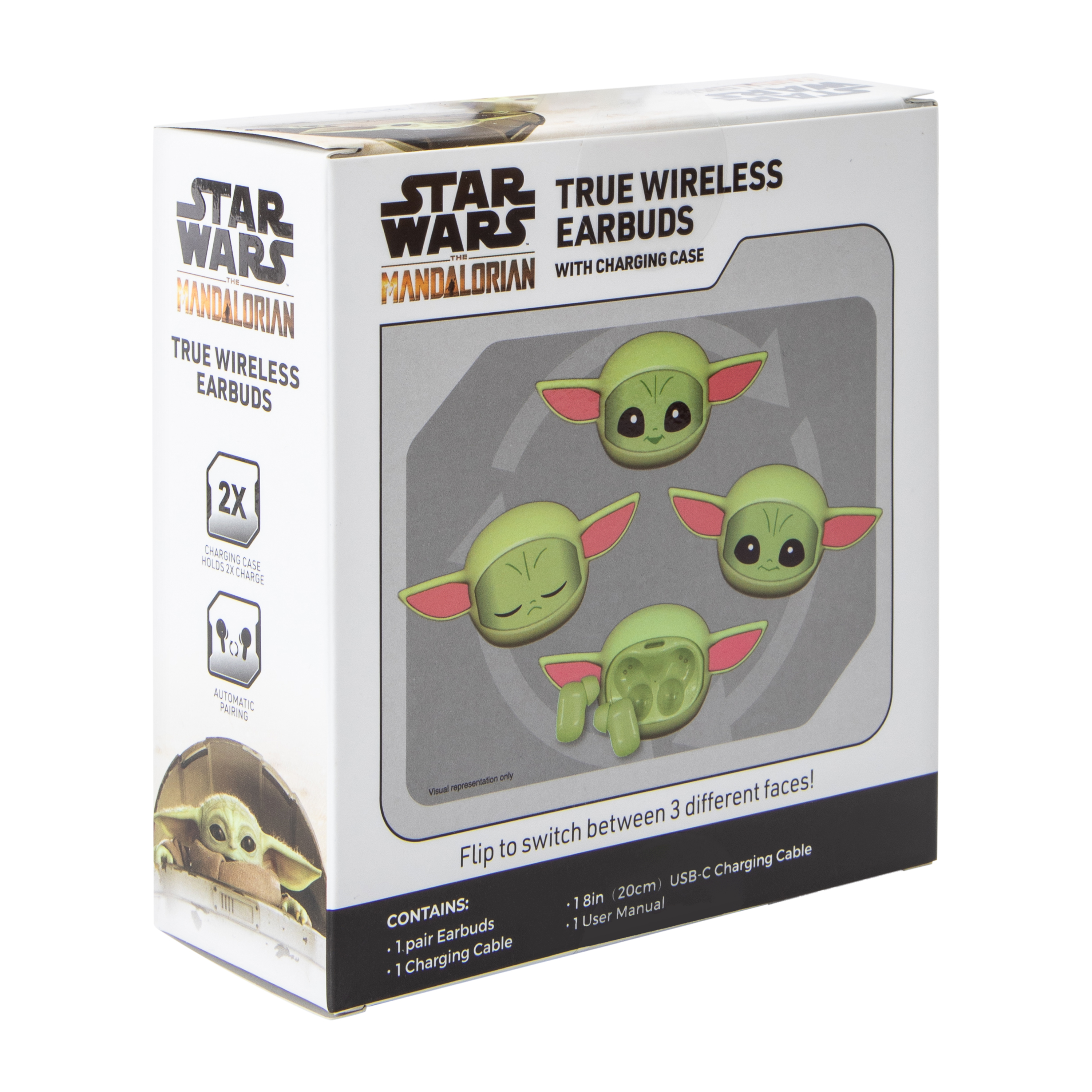 Star Wars™ The Mandalorian True Wireless Earbuds With Charging Case