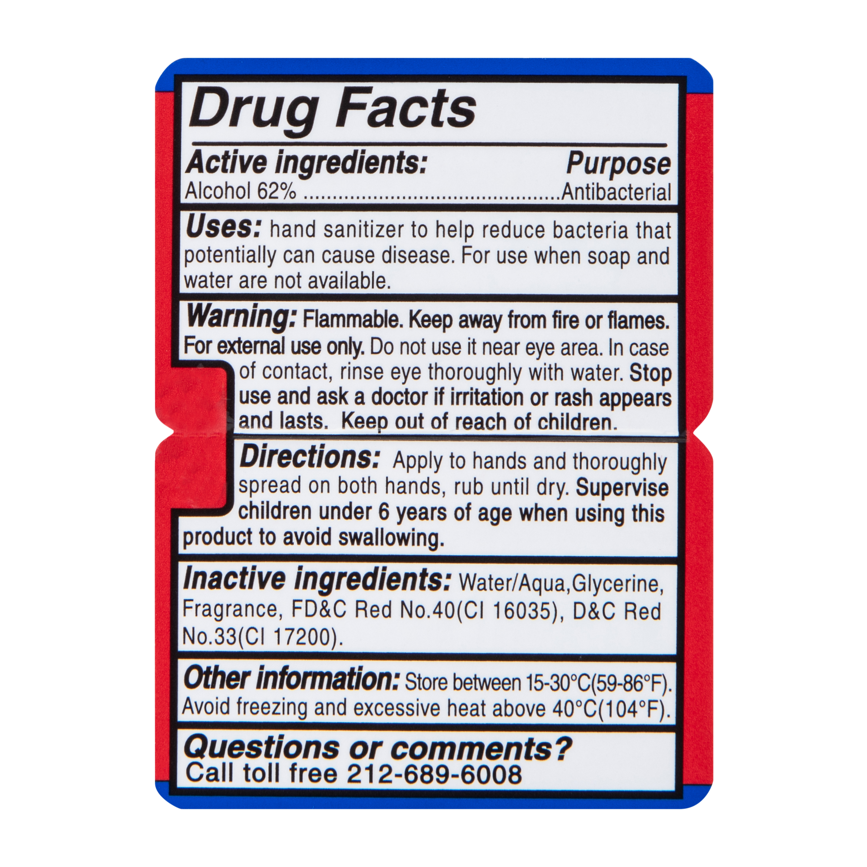 Strawberry Twizzlers Hydrating Hand Sanitizer 1.2oz