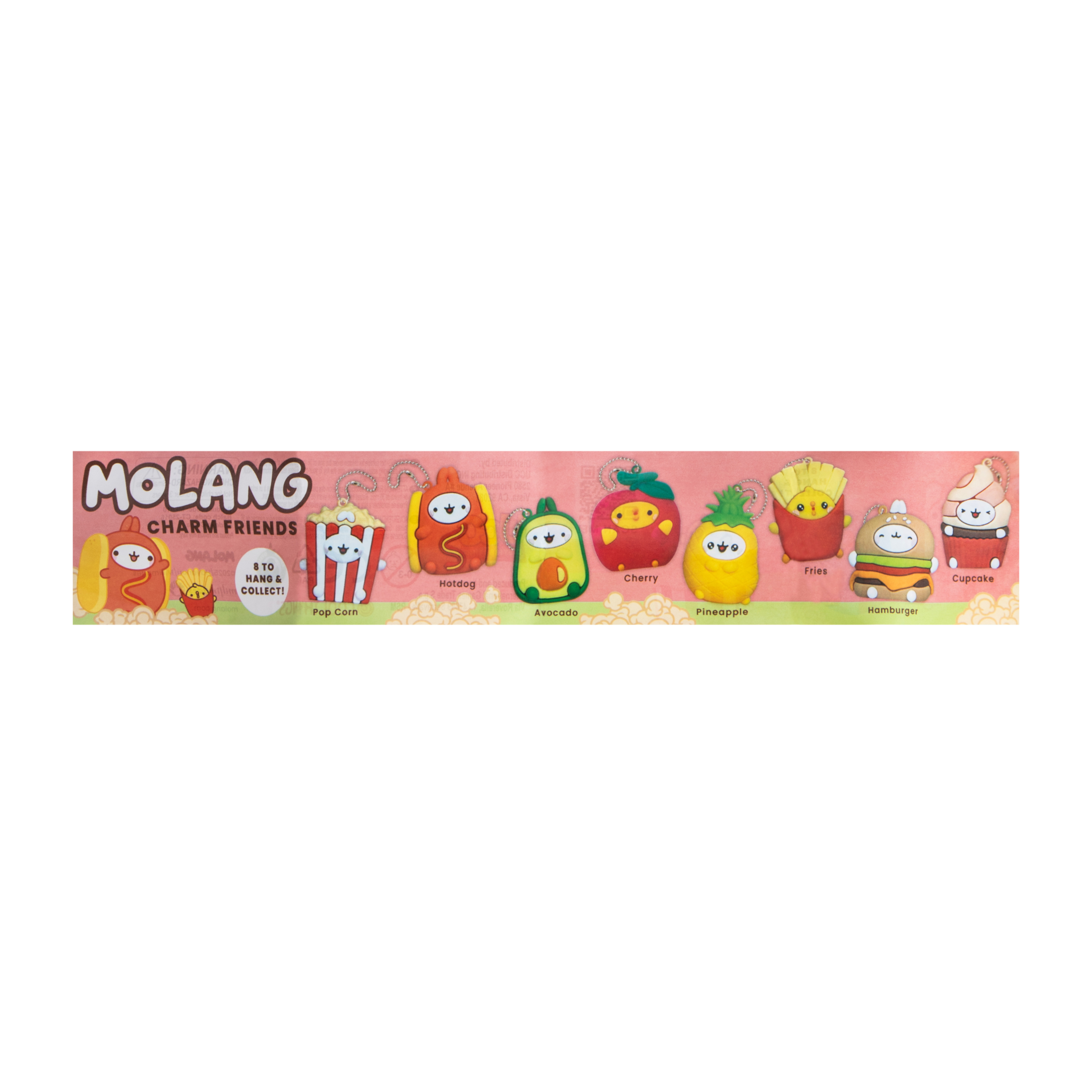 Molang Charm Friends Bling Bag Toy (Styles May Vary)