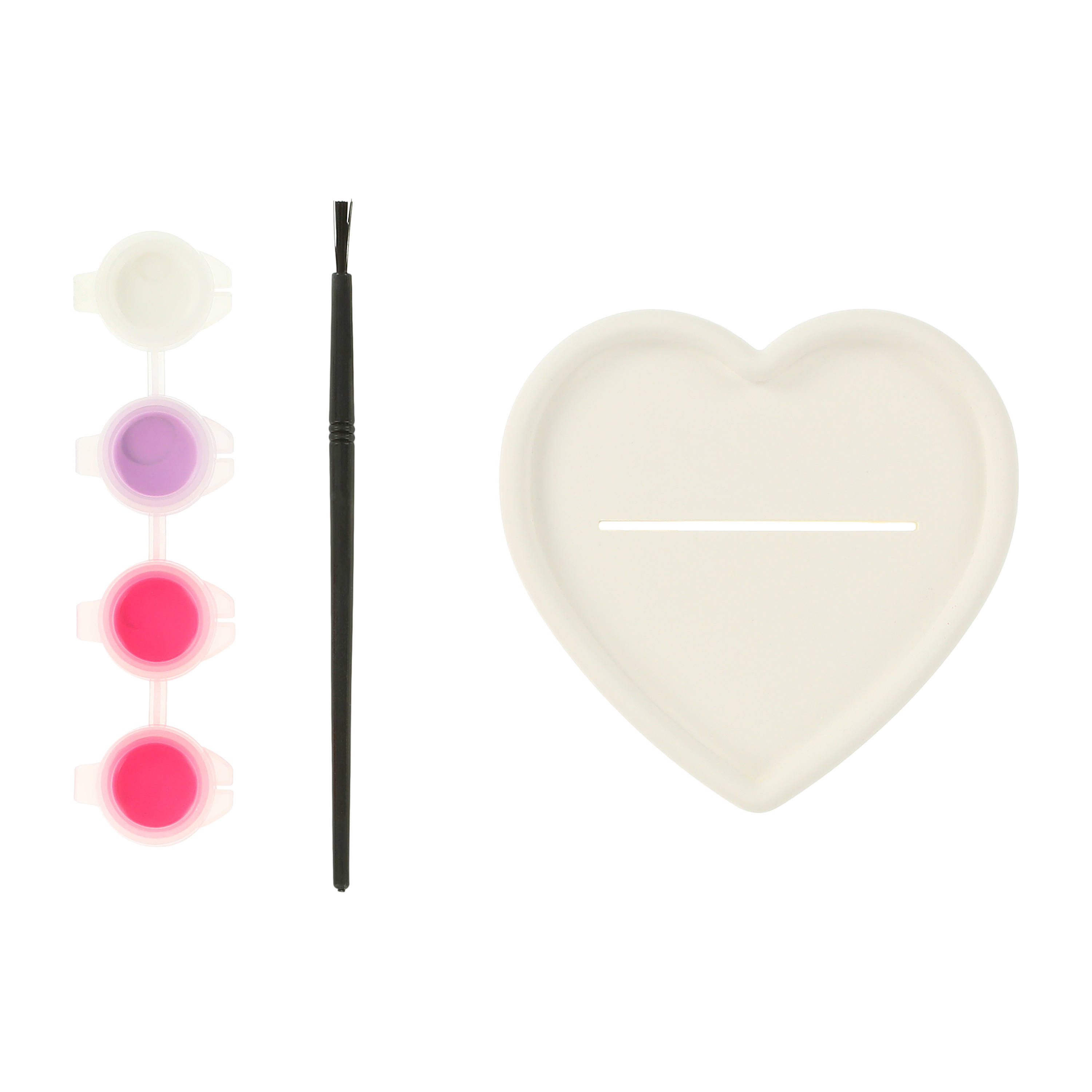 Valentine's Paint Your Own Photo Stand Set