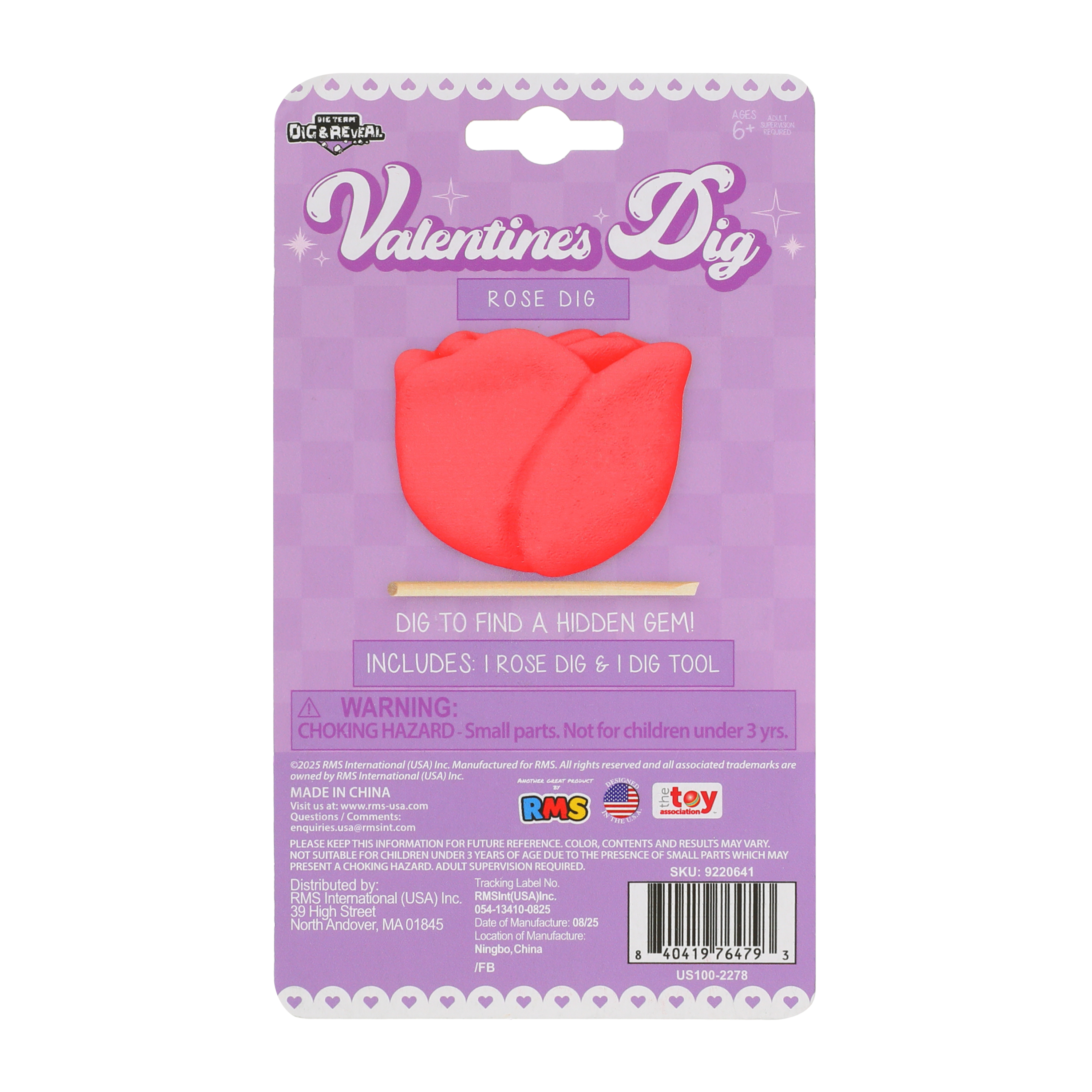 Dig Team™ Dig And Reveal Valentine Dig Set