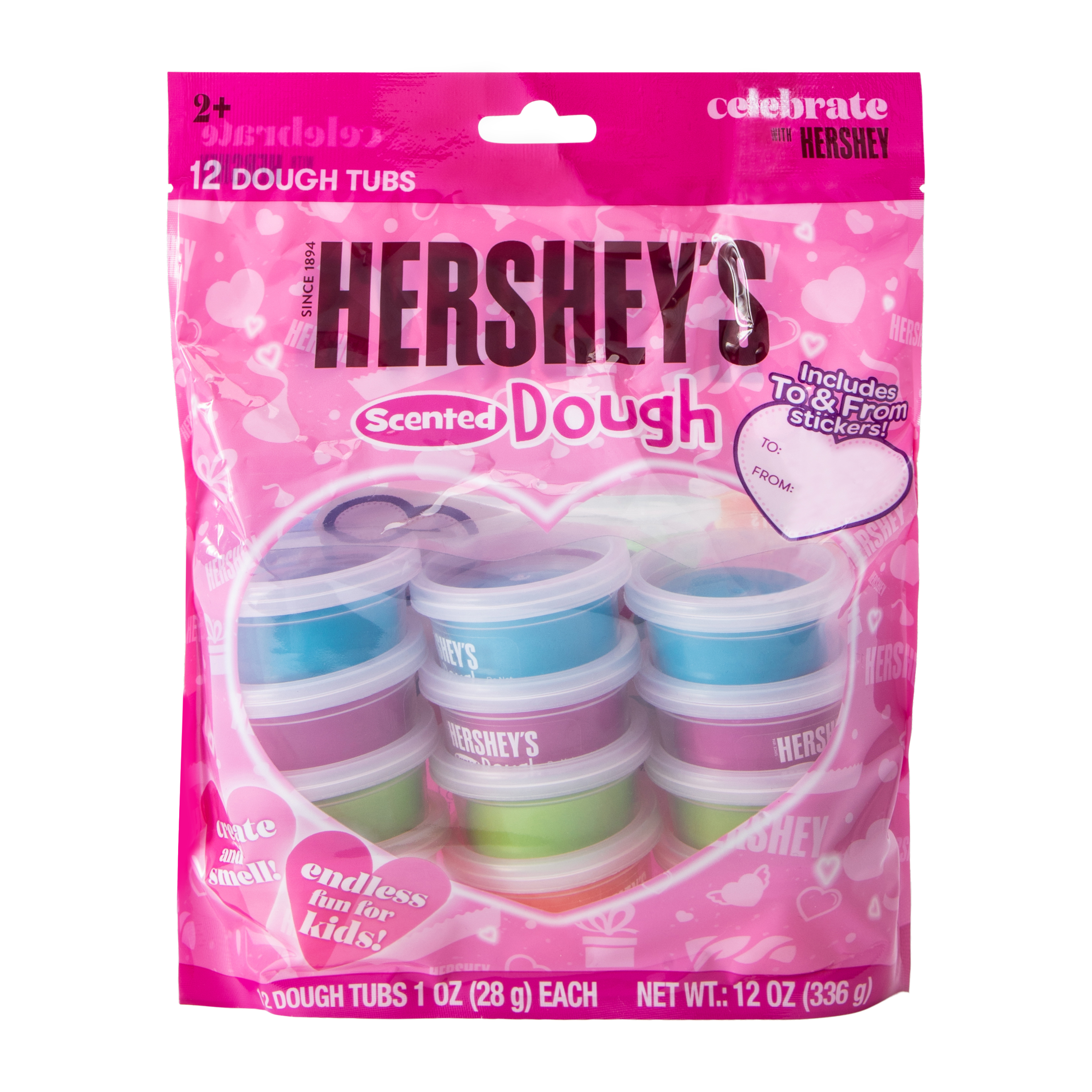 Hershey's Valentine's Day Scented Dough 12-Pack 12oz
