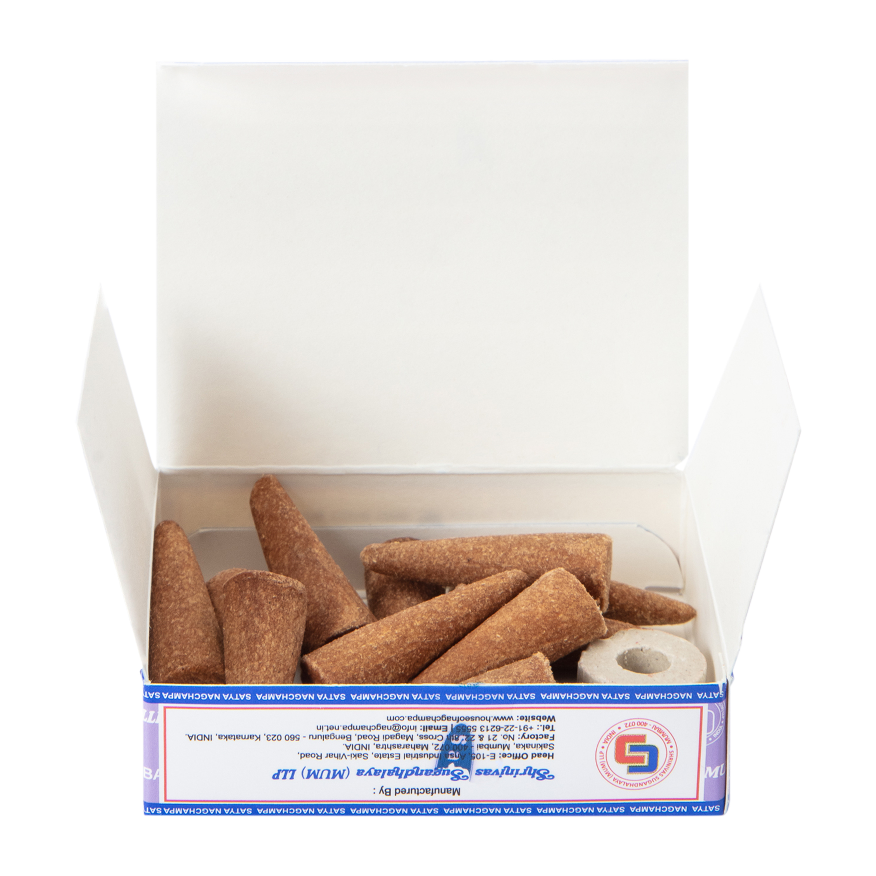Satya® Nag Champa French Lavender Incense Cones
