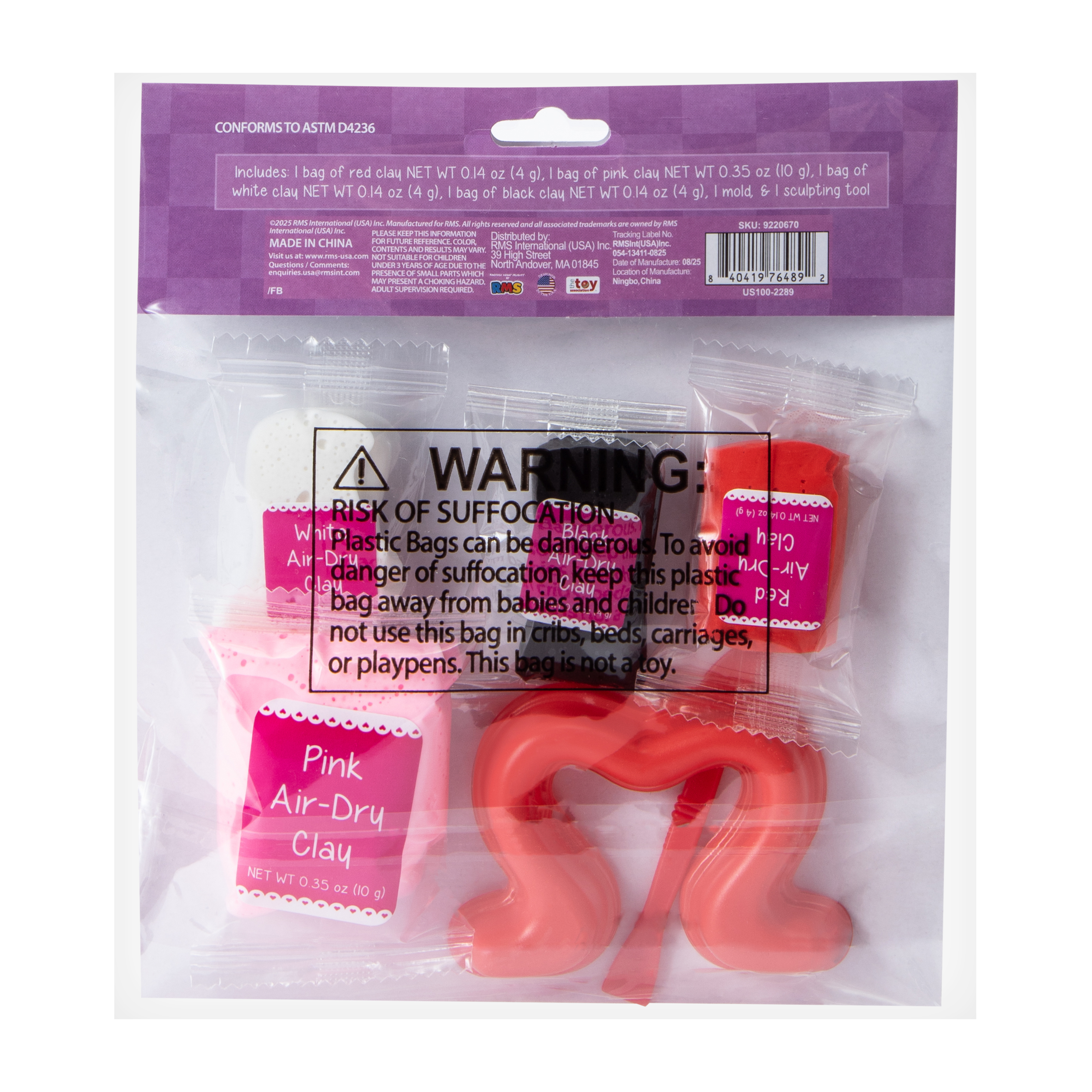 Valentine's Day Clay Love Bugs Set