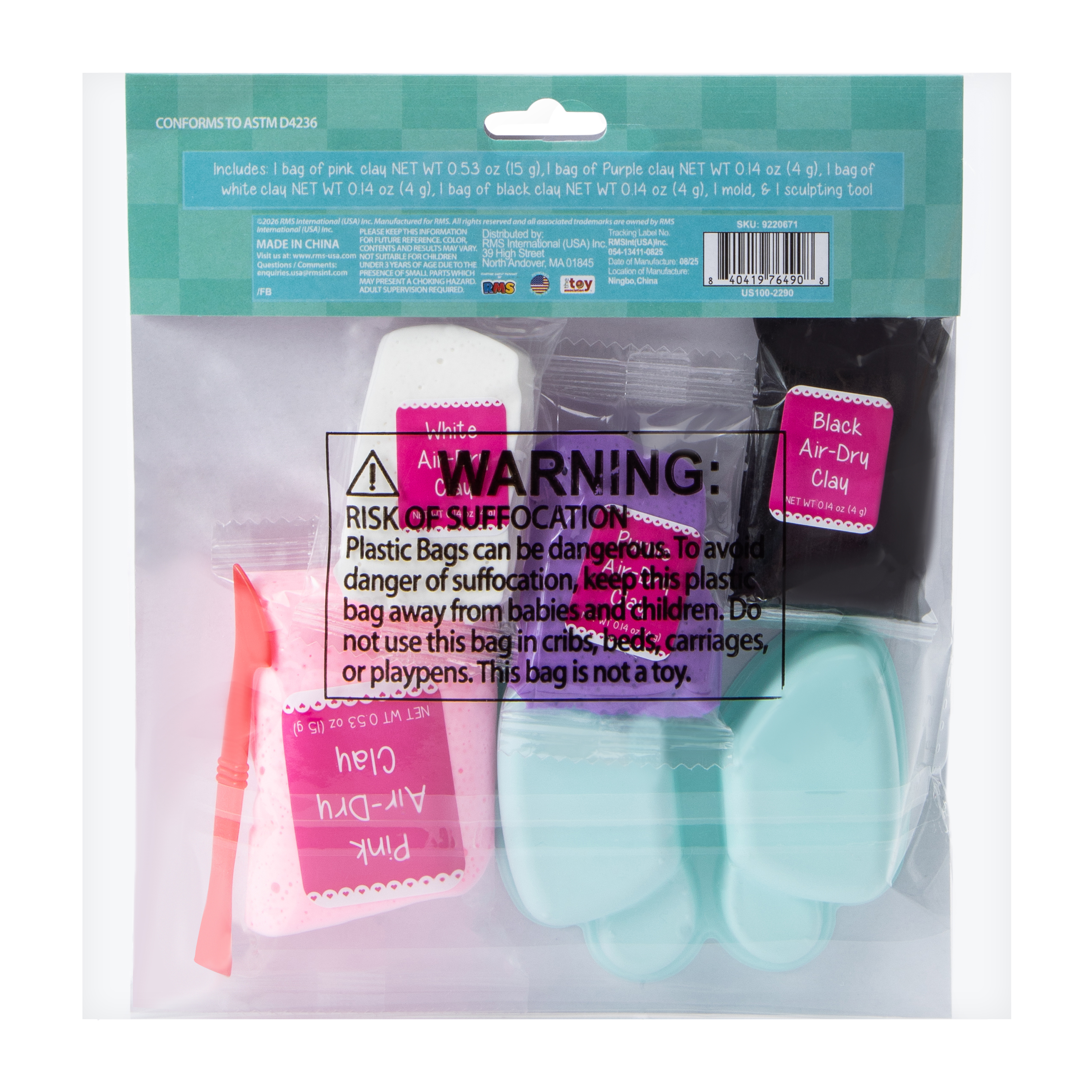 Valentine's Day Clay Love Bugs Set