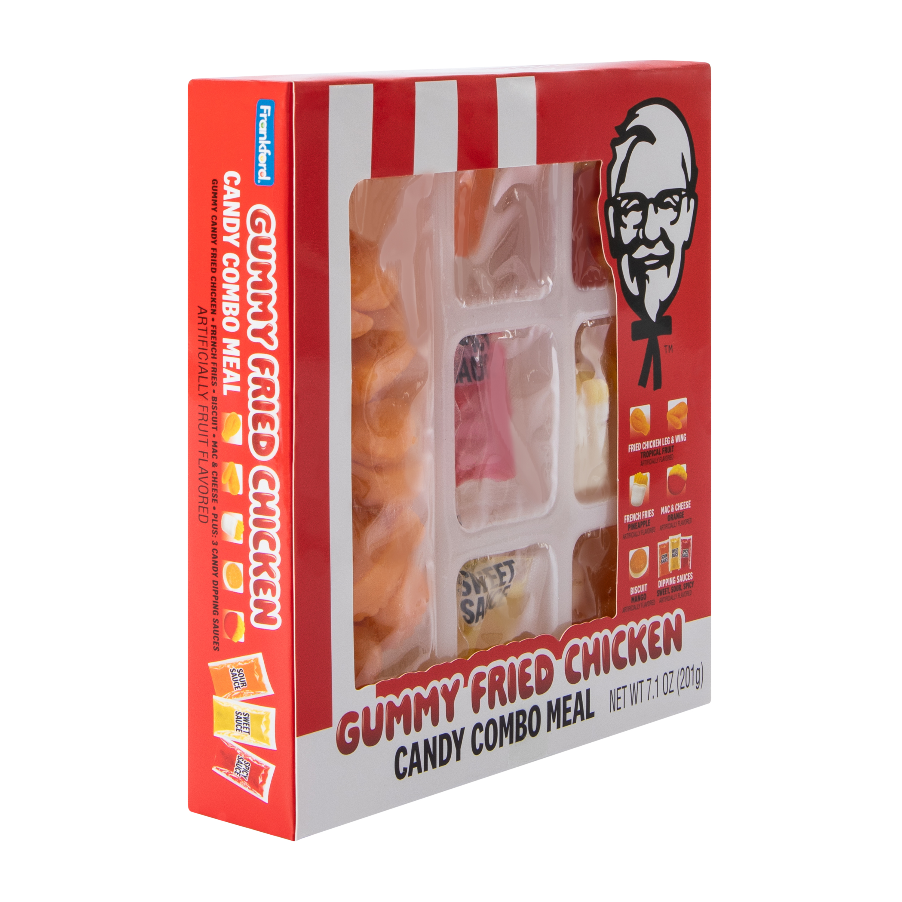 KFC™ Gummy Fried Chicken Candy Bowl Meal 7.1oz