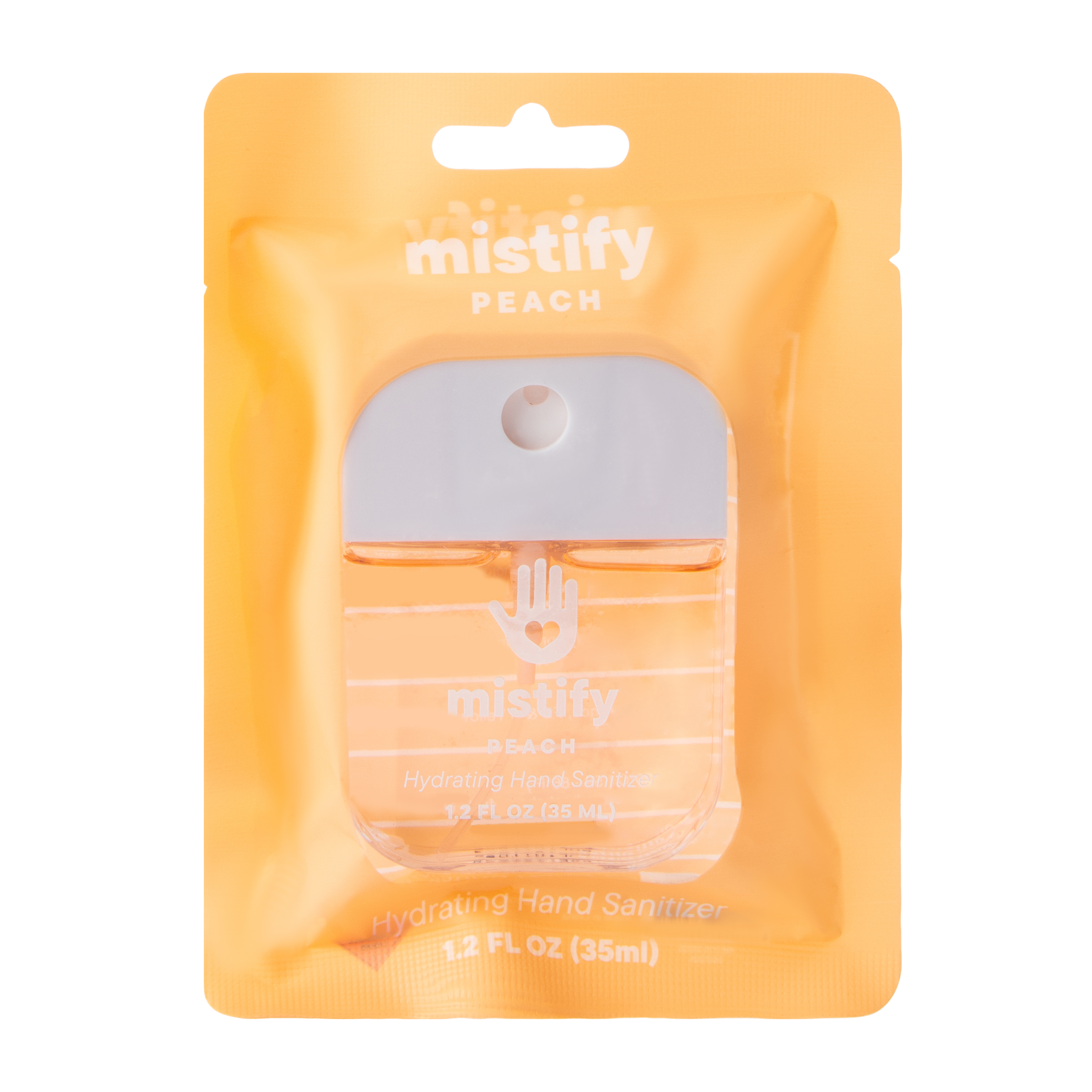Mistify Peach Hydrating Hand Sanitizer 1.2oz