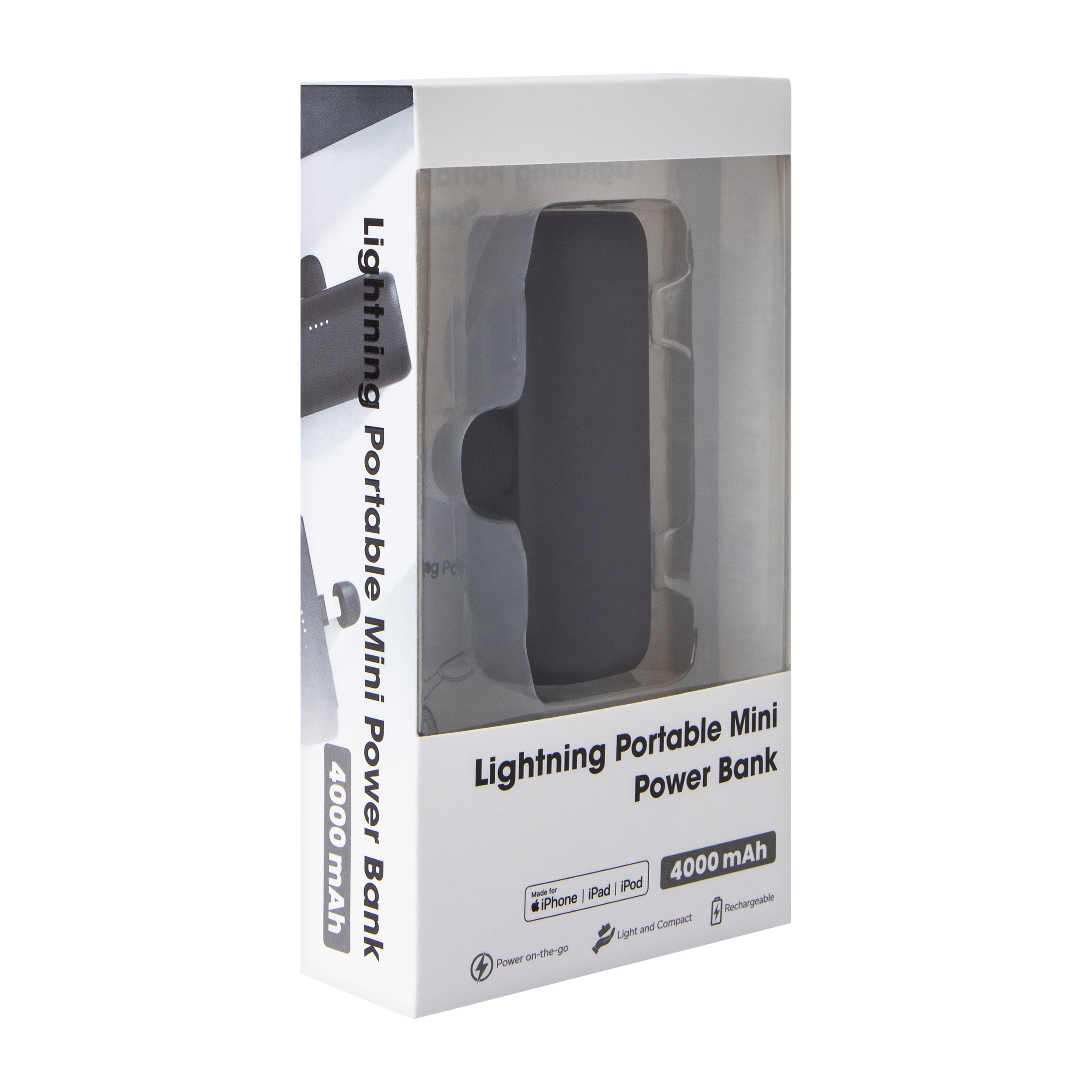 Lightning Portable Mini Power Bank 4000mAh