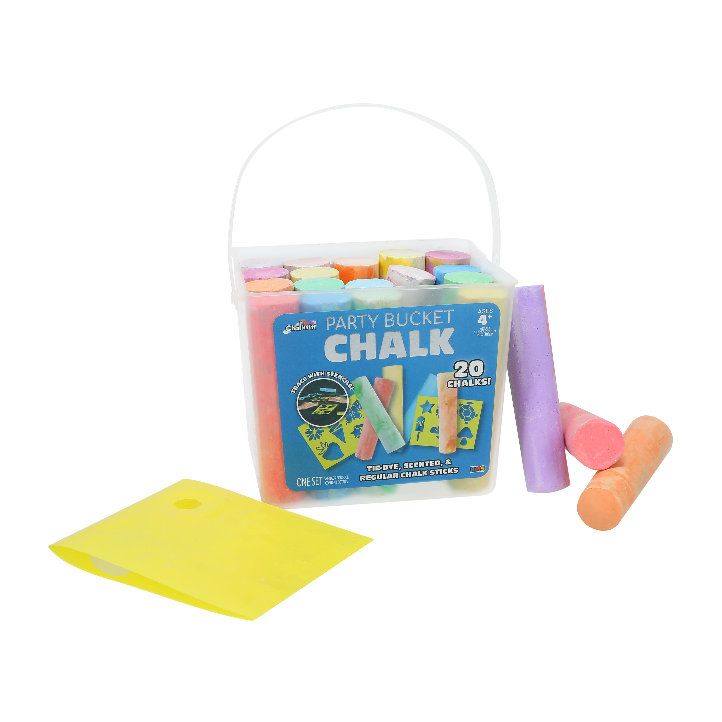 Chalkfiti Party Bucket Chalk Set