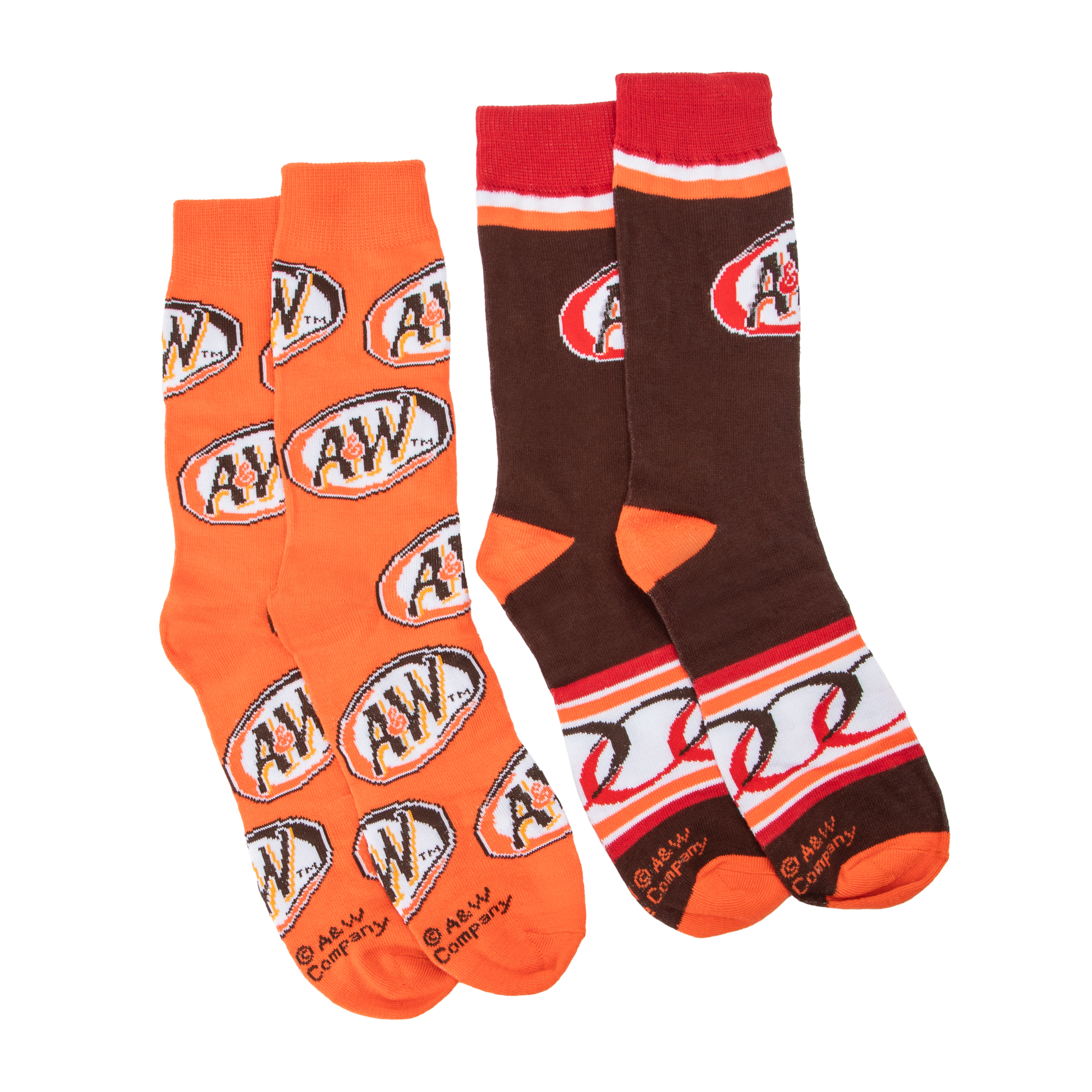 Young Mens Soda Branded Crew Socks 2-Pairs
