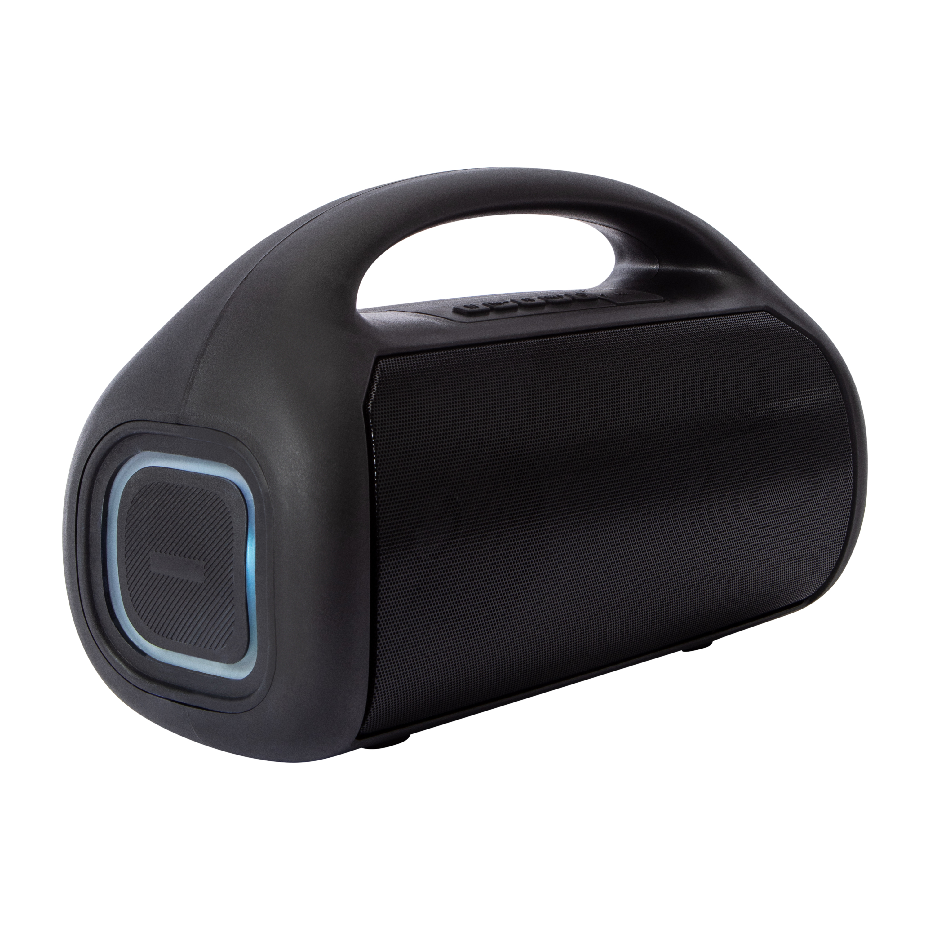 Dual LED Ring Light Boombox