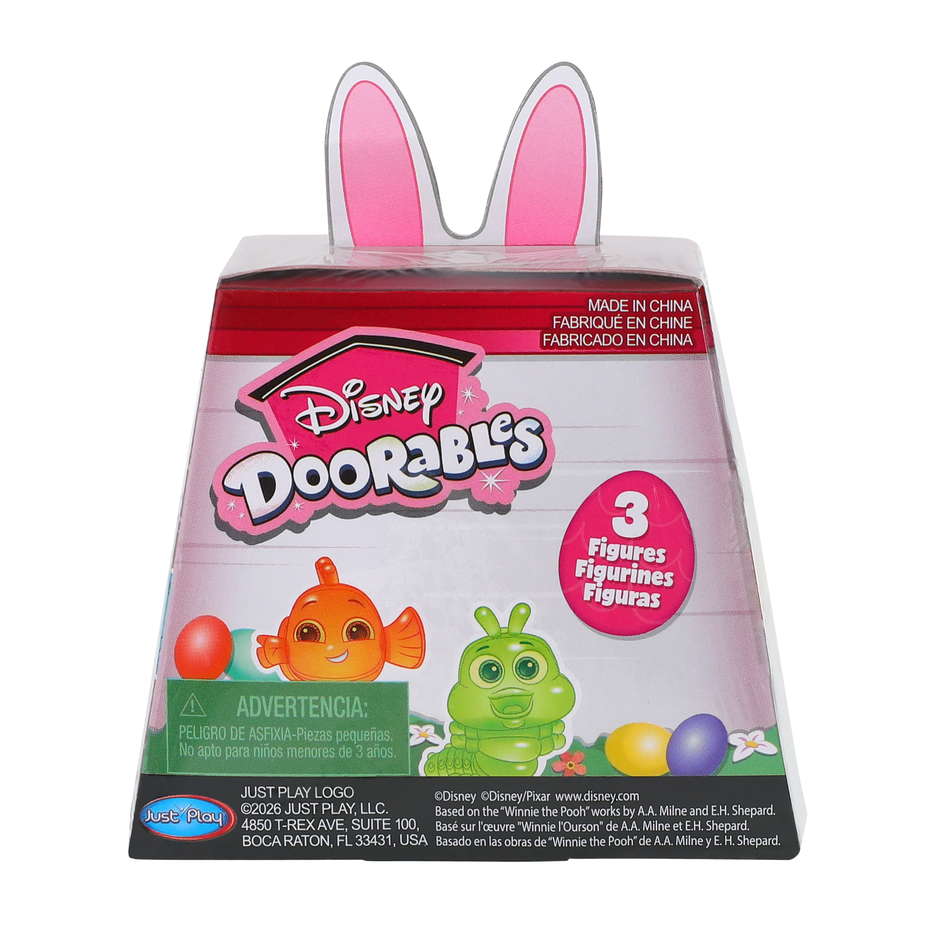 Disney Doorables Easter Collectible Figures 3-Pack (Styles May Vary)