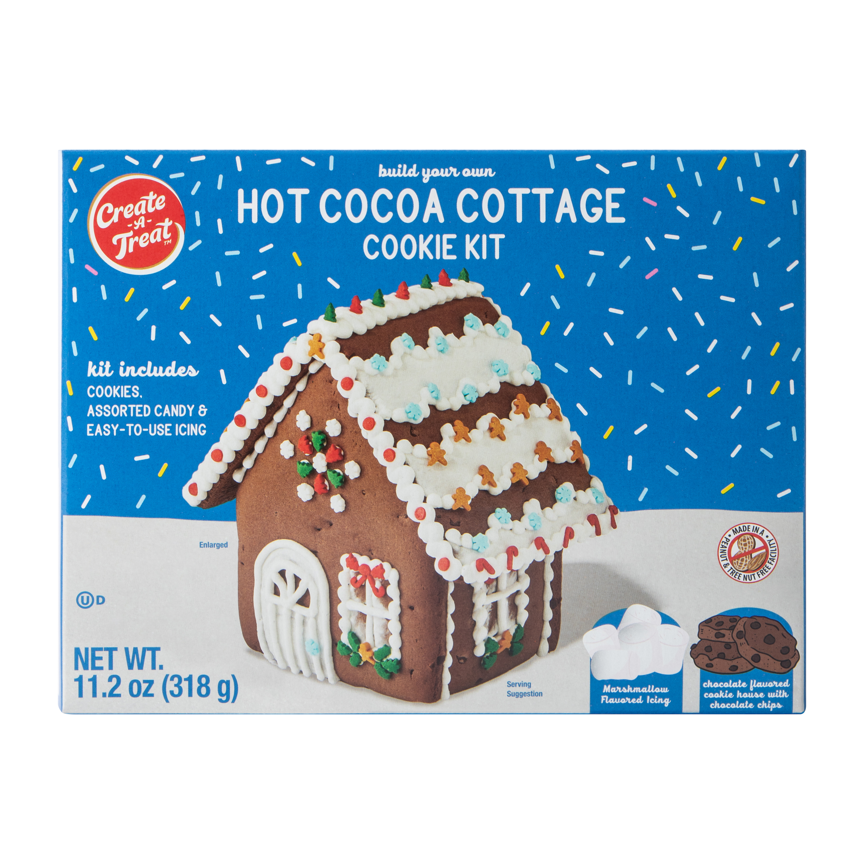 Create-A-Treat™ Build Your Own Hot Cocoa Cottage Cookie Kit
