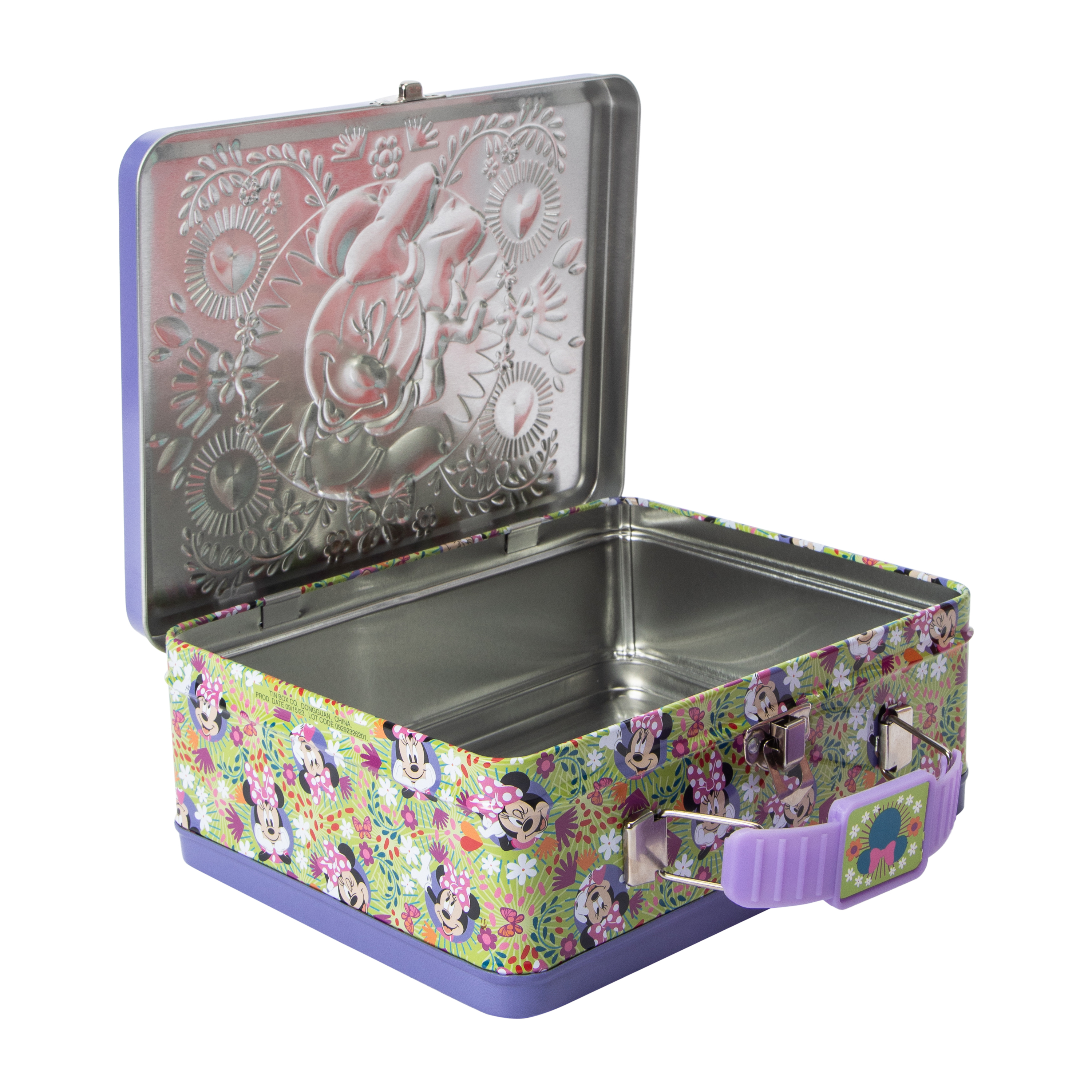 Disney Minnie Mouse Tin Lunch Box (Styles May Vary)