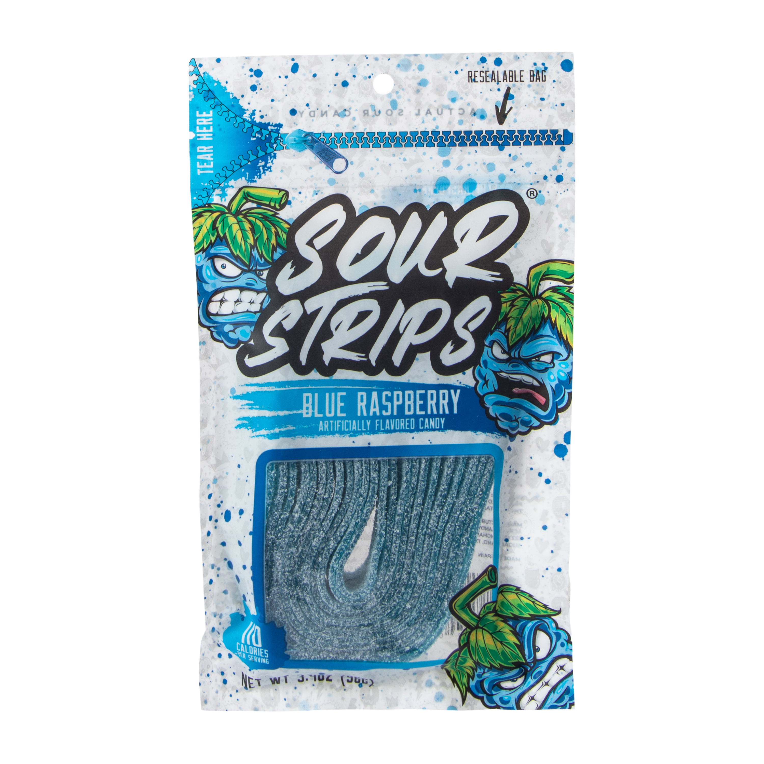 Sour Strips® Blue Raspberry 3.4oz