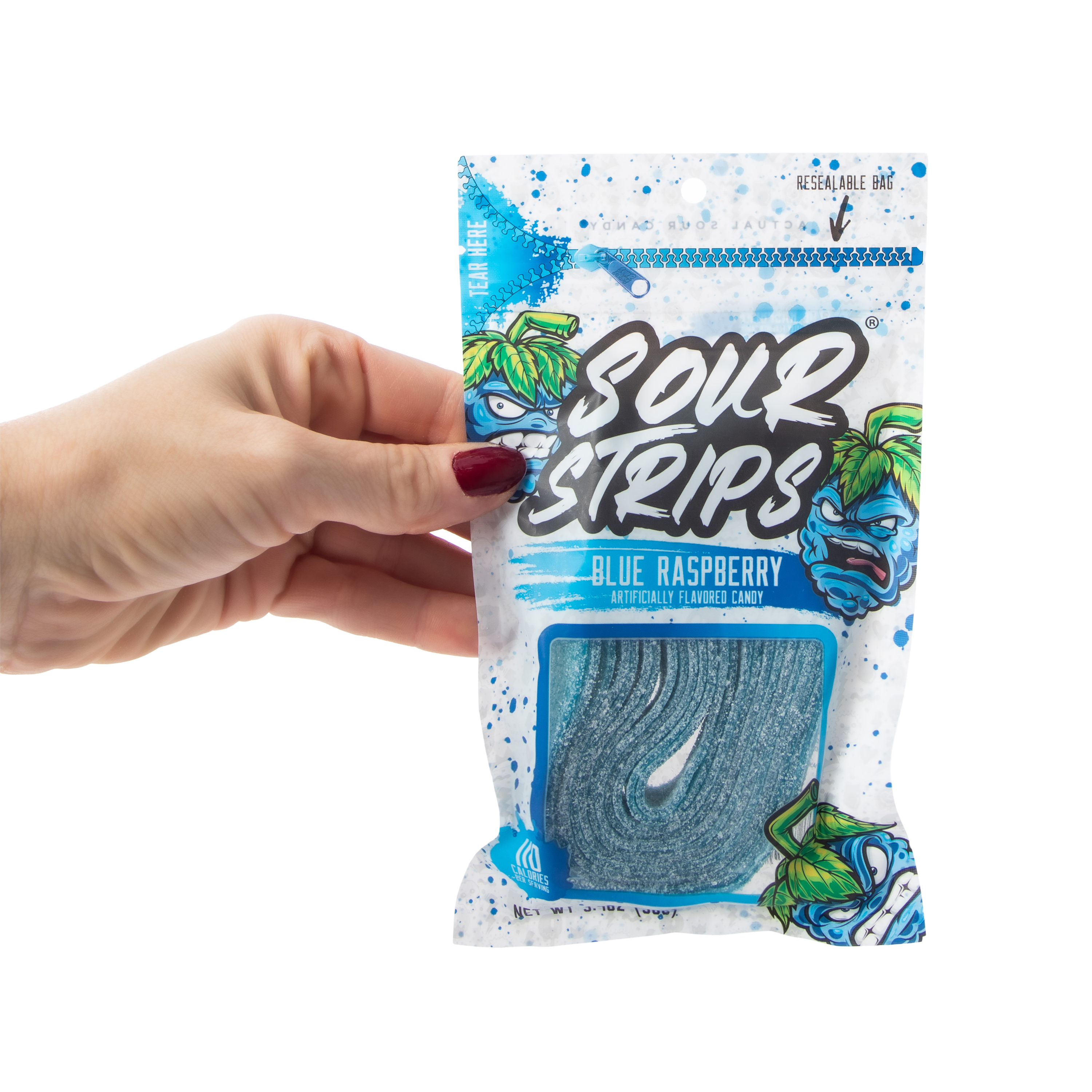 Sour Strips® Blue Raspberry 3.4oz