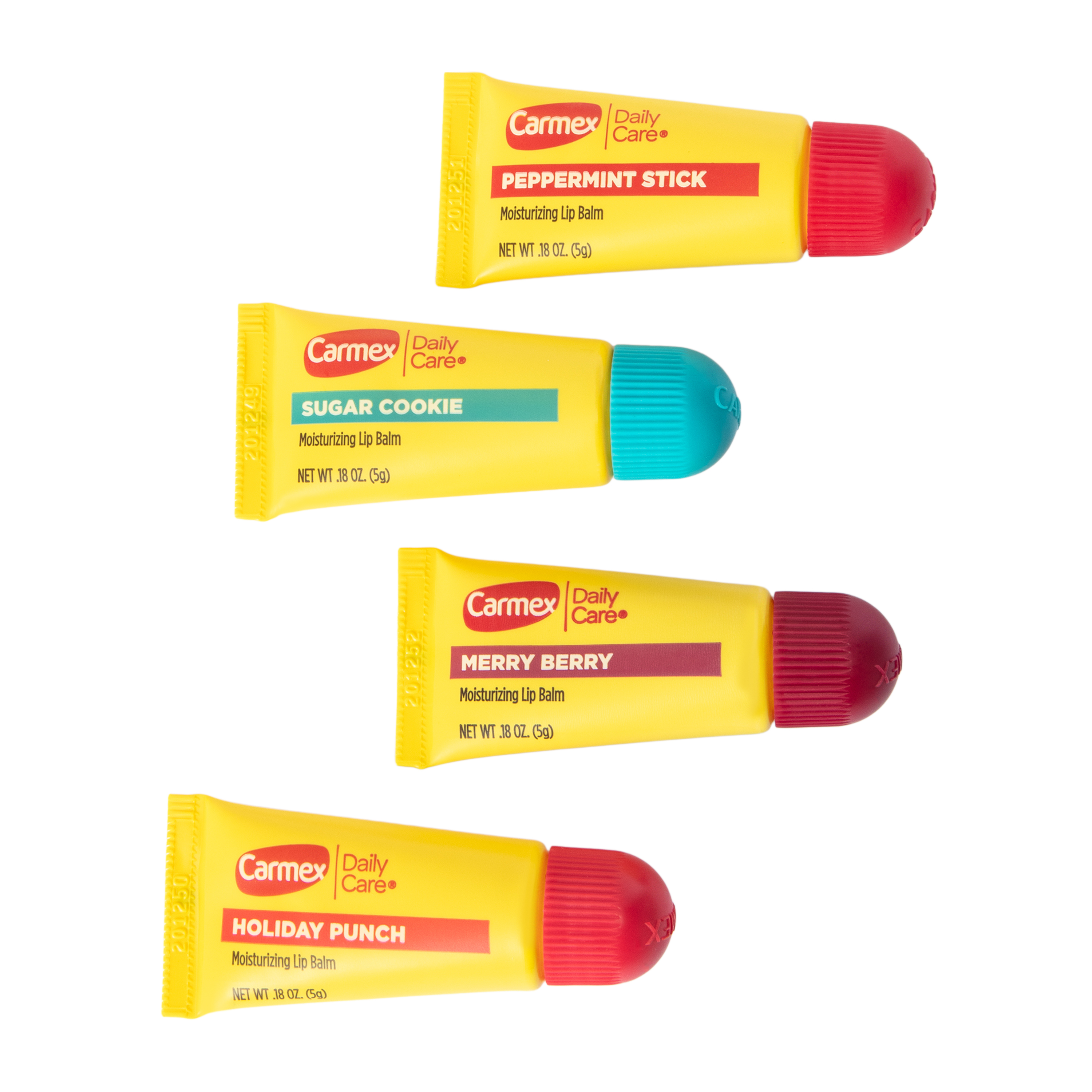 Carmex Minis Limited Edition Moisturising Lip Balm 4-Pack
