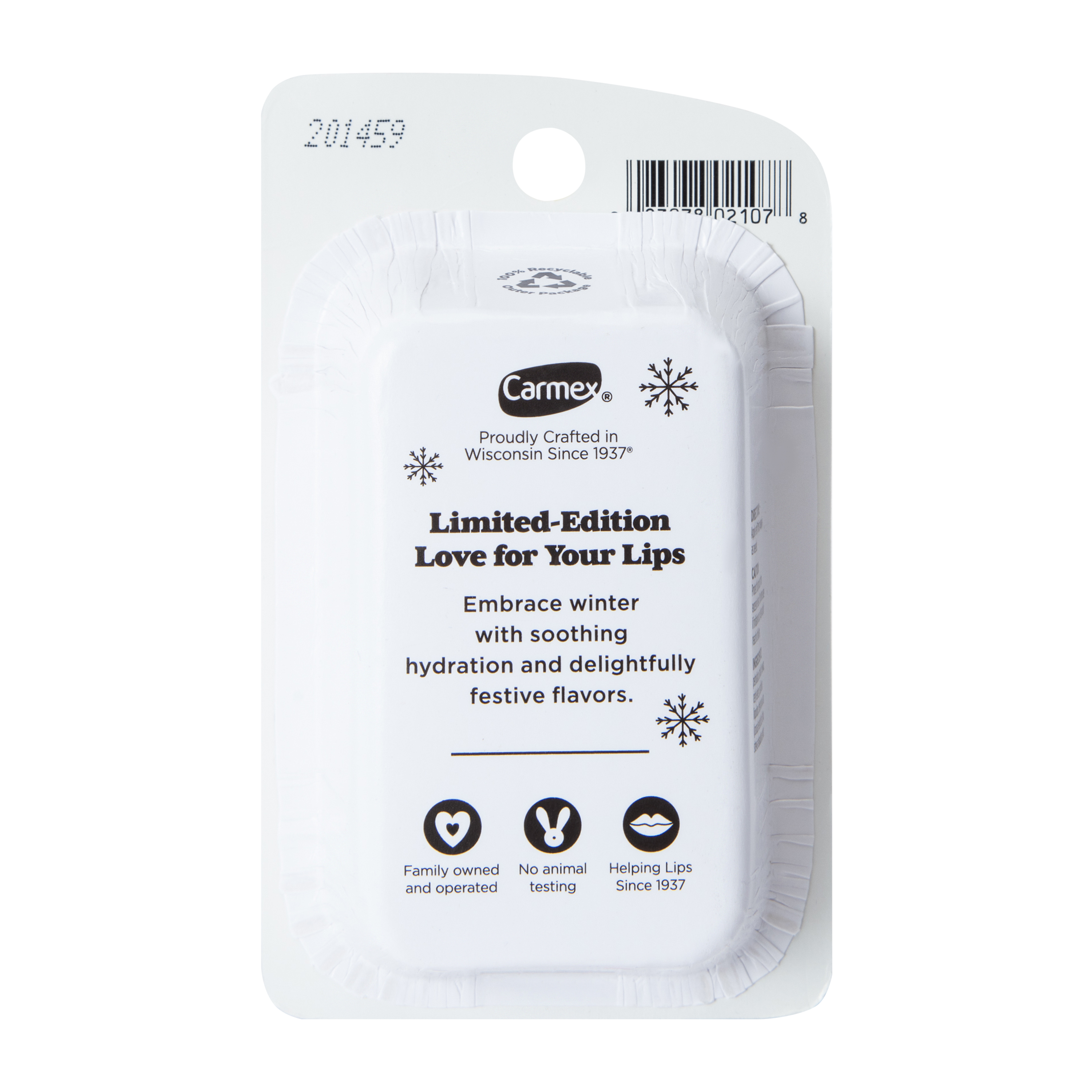 Carmex Minis Limited Edition Moisturising Lip Balm 4-Pack