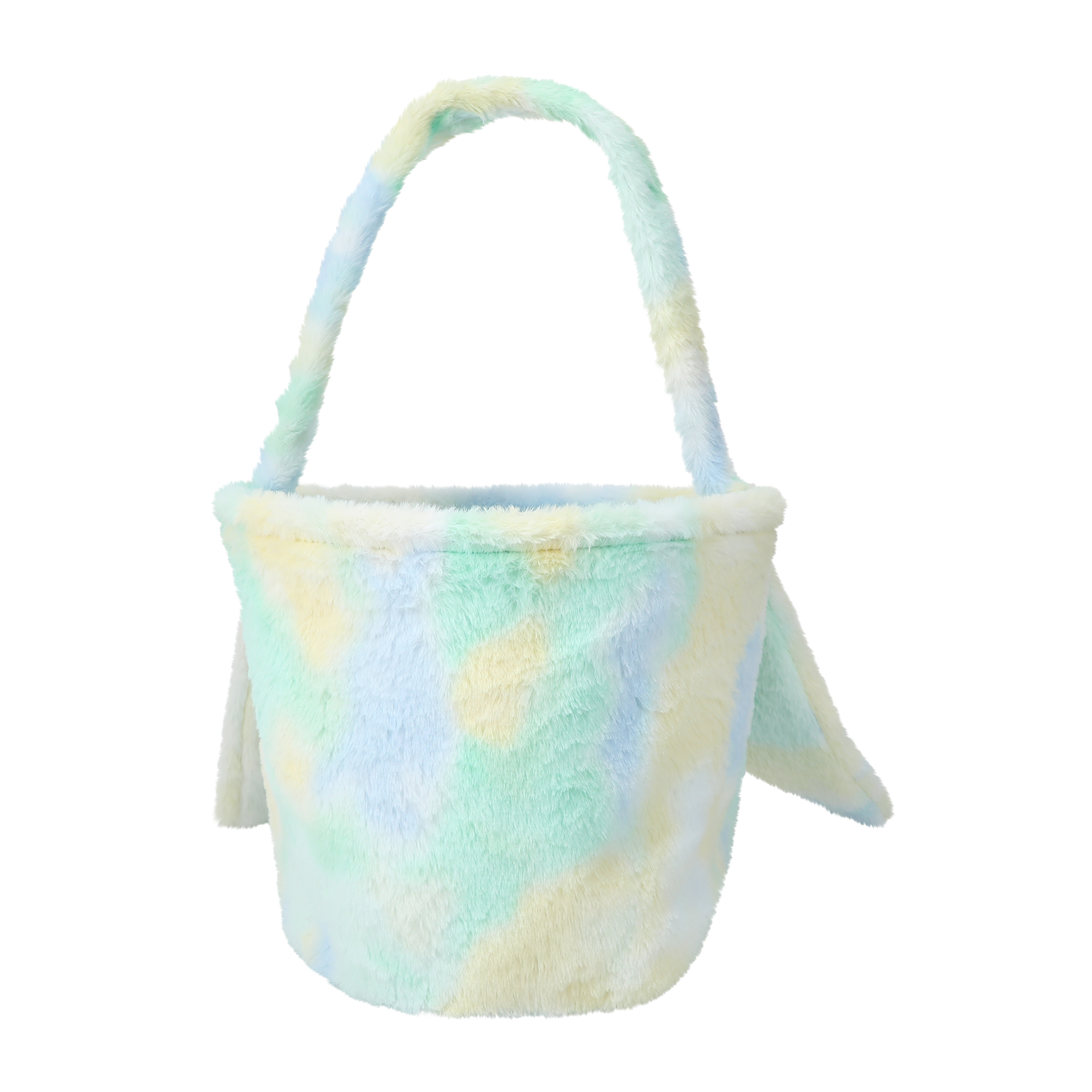 Easter Fur Bunny Basket