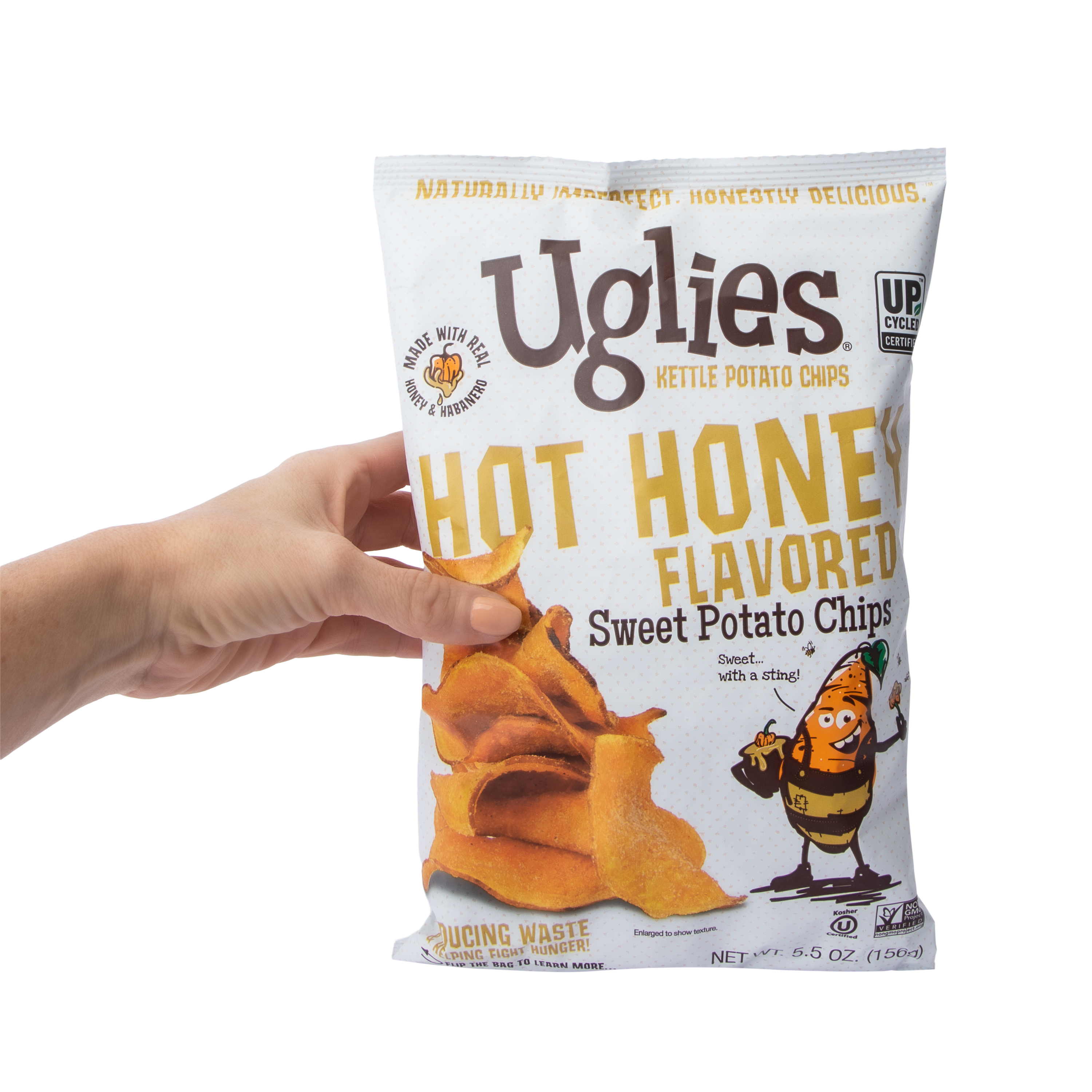 Uglies® Hot Honey Flavored Sweet Potato Chips 5.5oz
