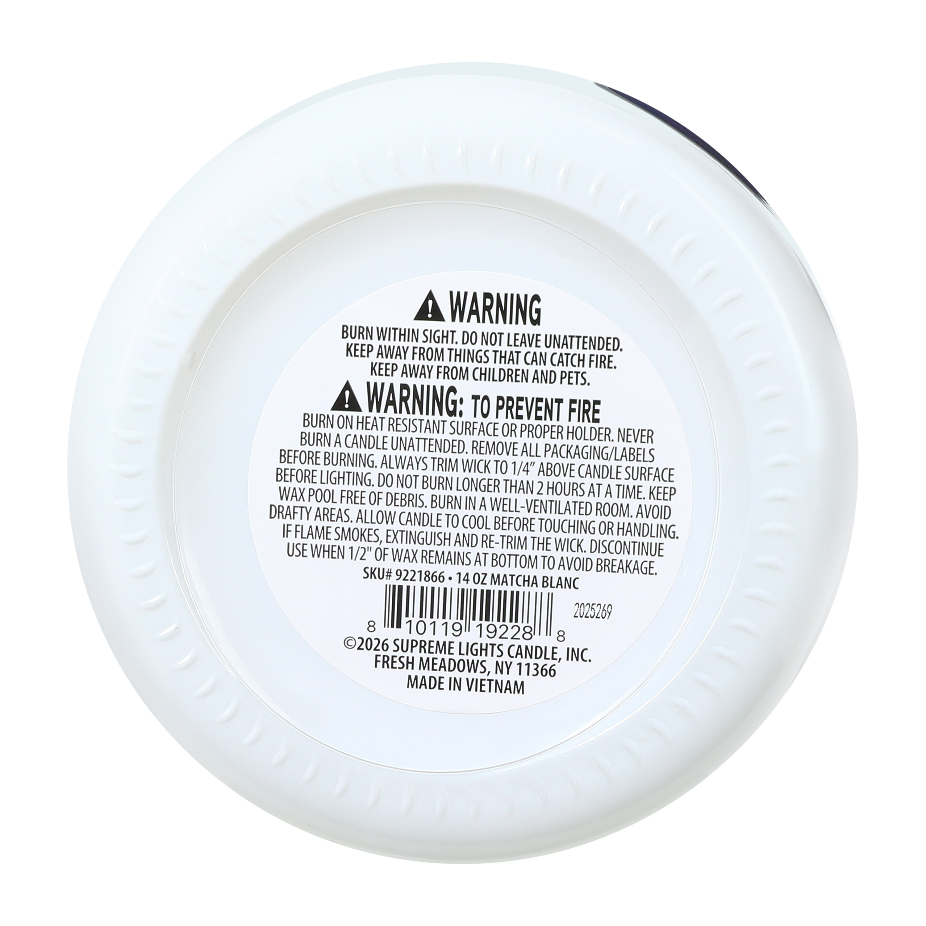 Matcha Blanc Scented Candle 14oz