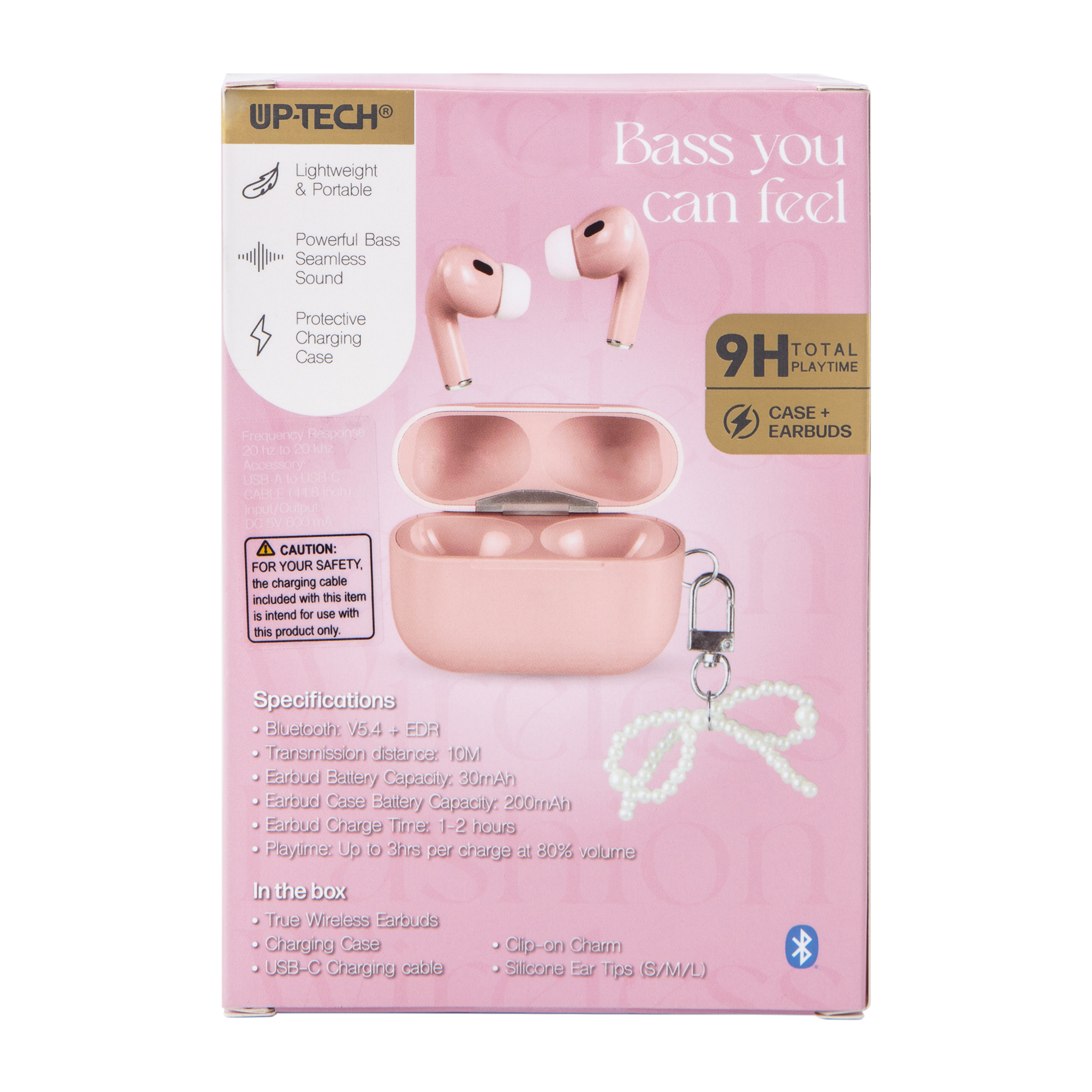 True Wireless Earbuds With Charms