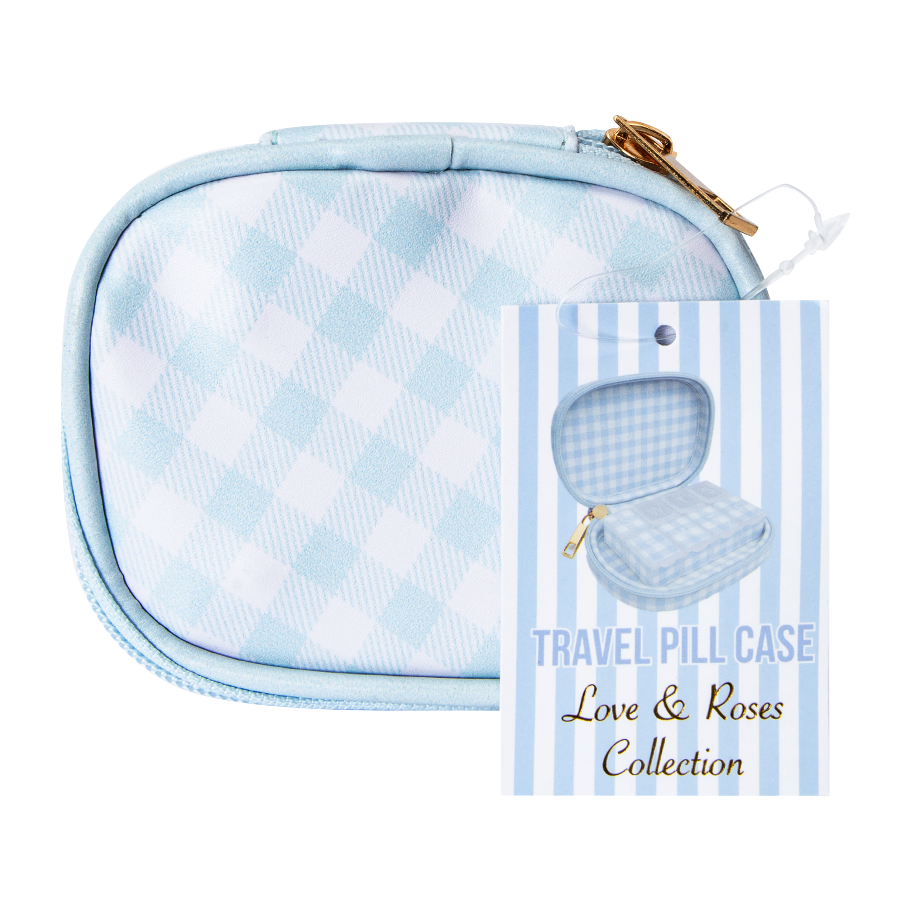 Love And Roses Collection Travel Pill Case