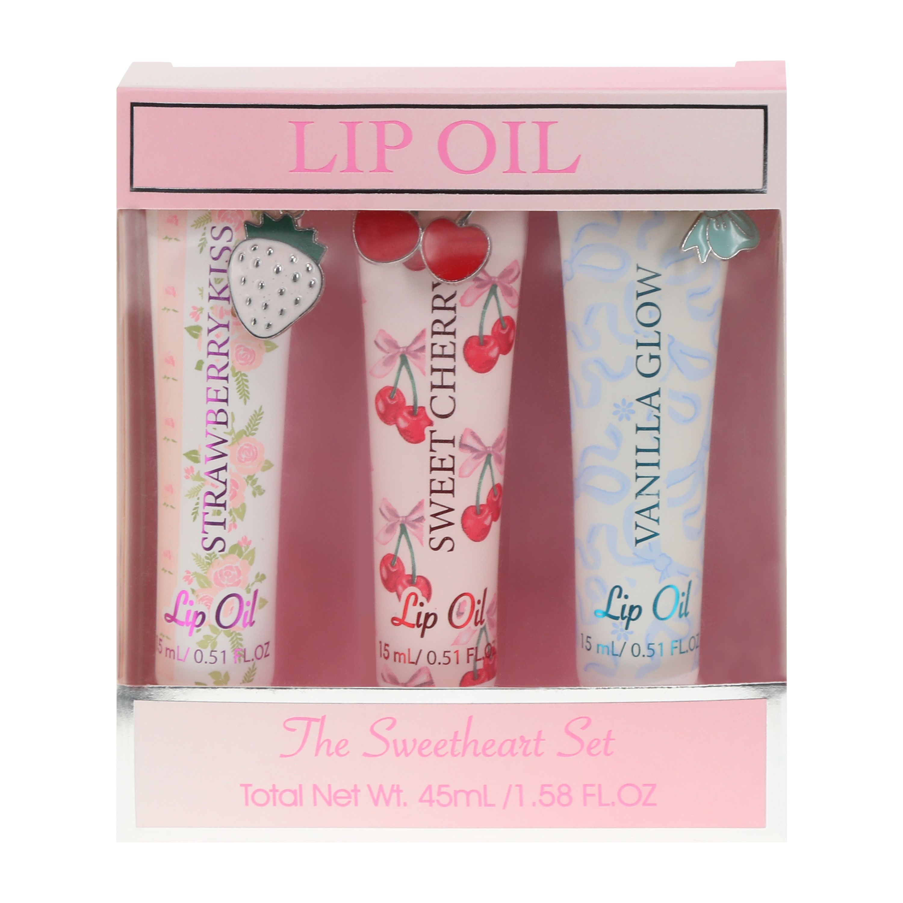 The Sweetheart Lip Oil Set 1.5oz