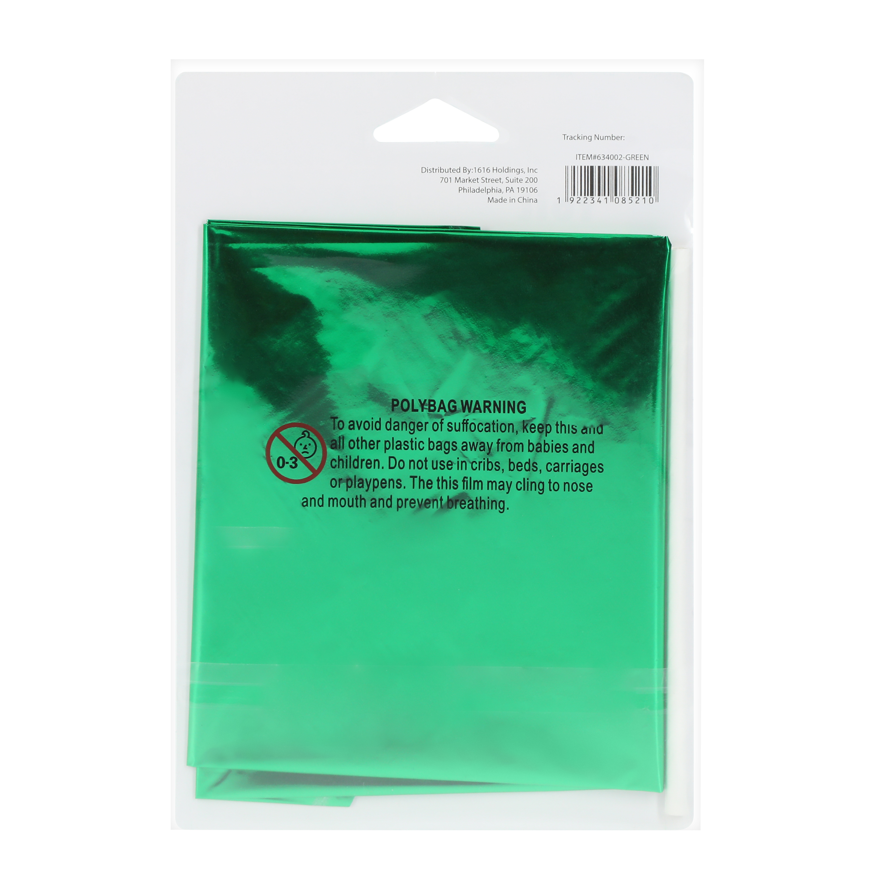 Green Foil Heart Balloon