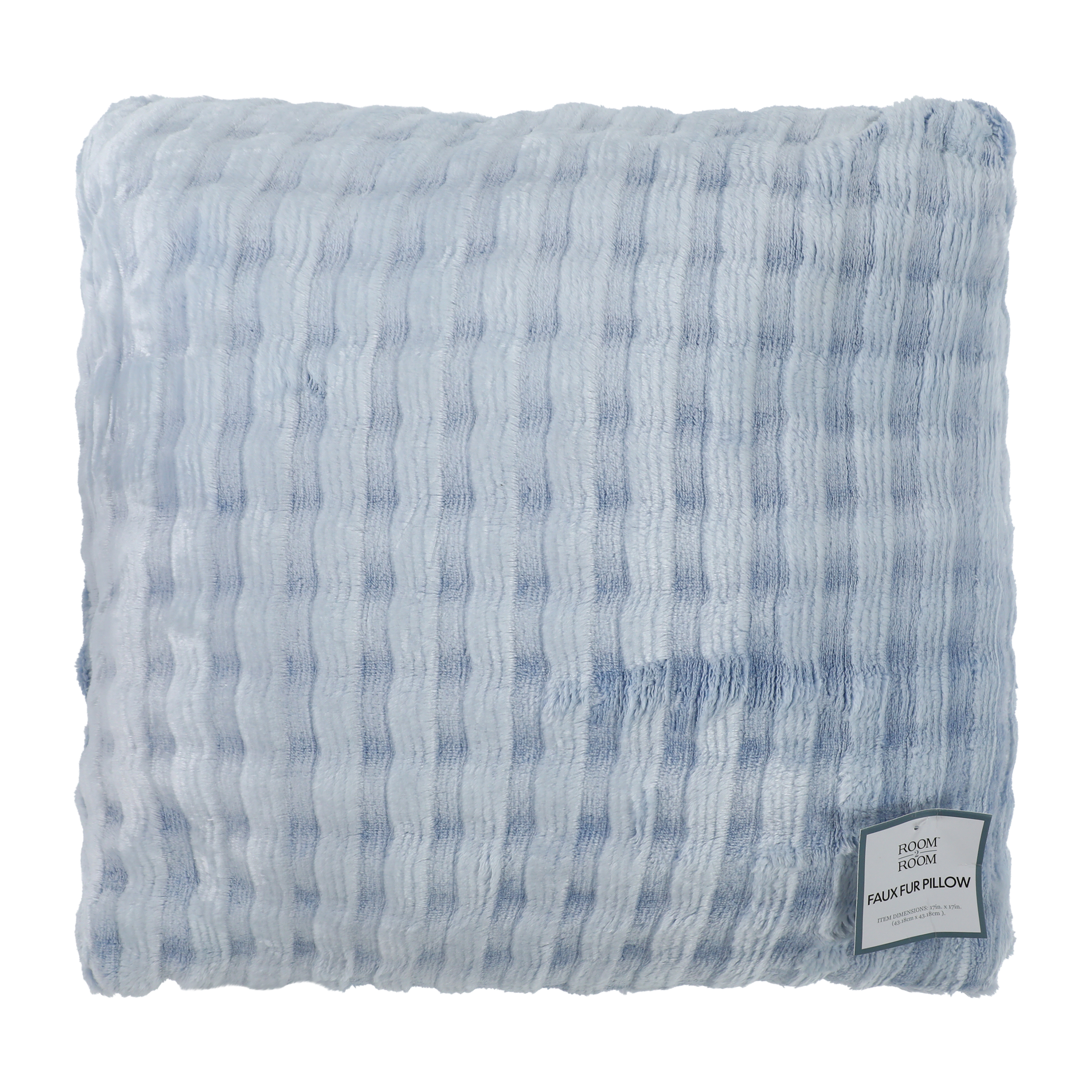 Faux Fur Pillow 17inx17in