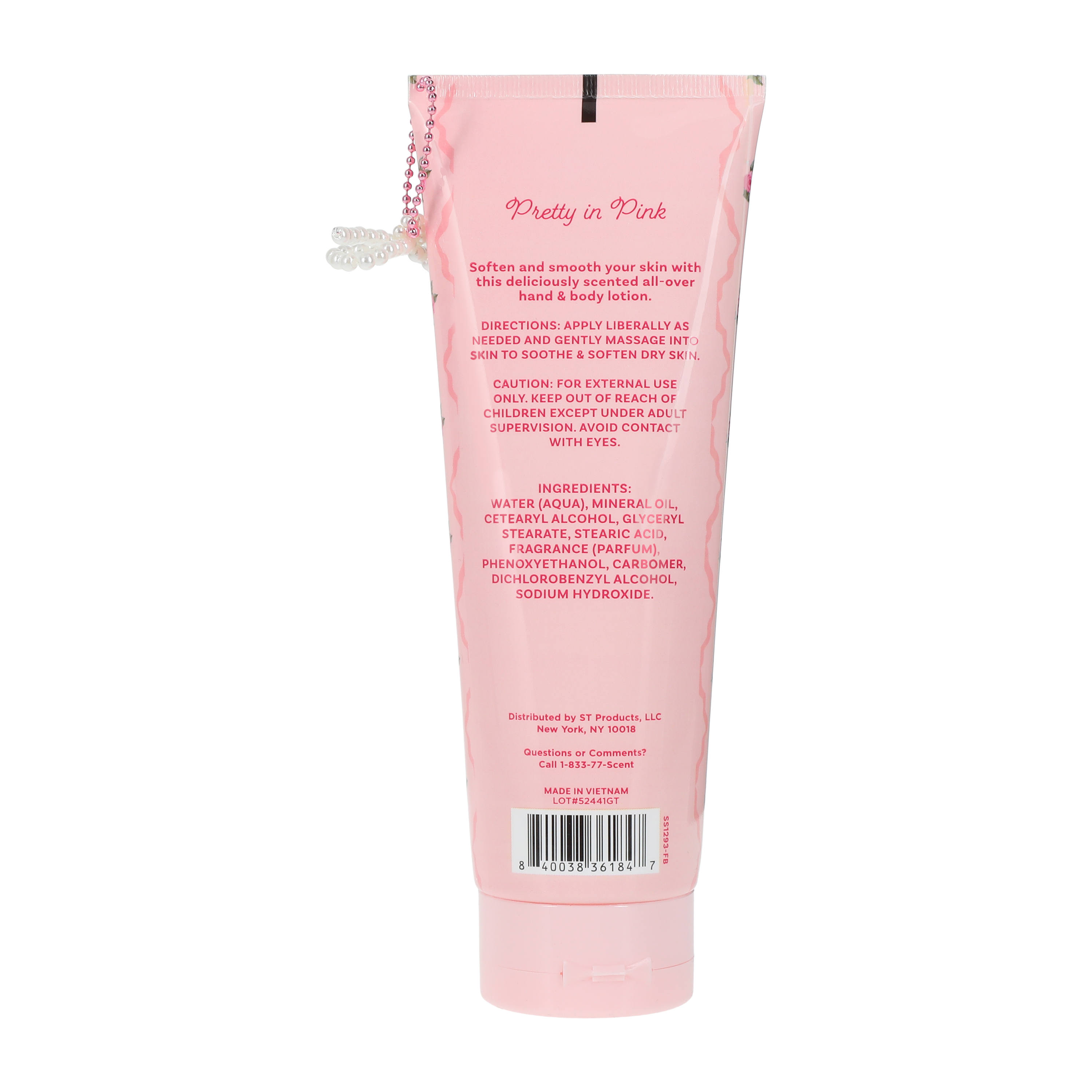 Blooms & Bows Pretty In Pink Hand & Body Lotion 8oz