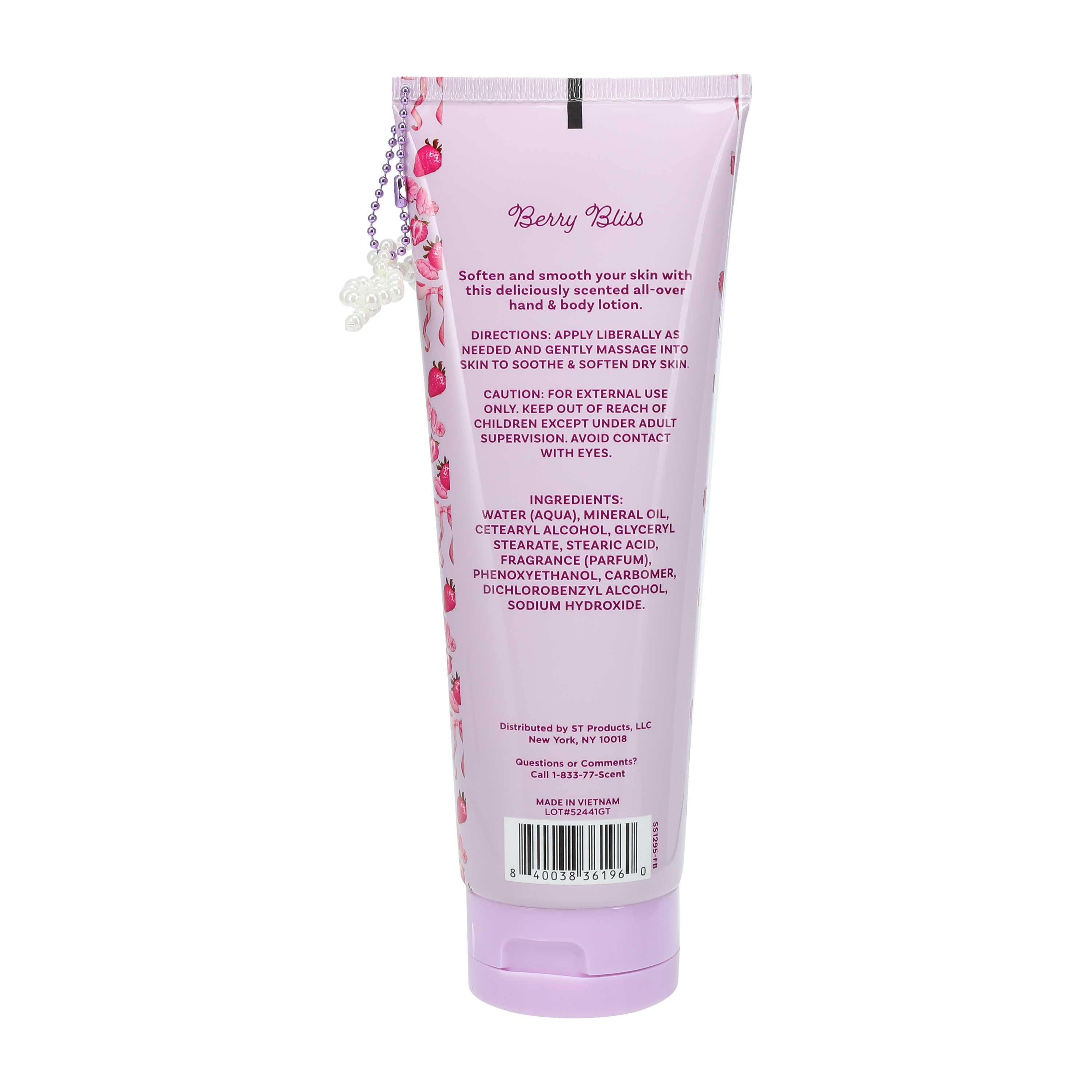 Blooms & Bows Berry Bliss Hand & Body Lotion 8oz