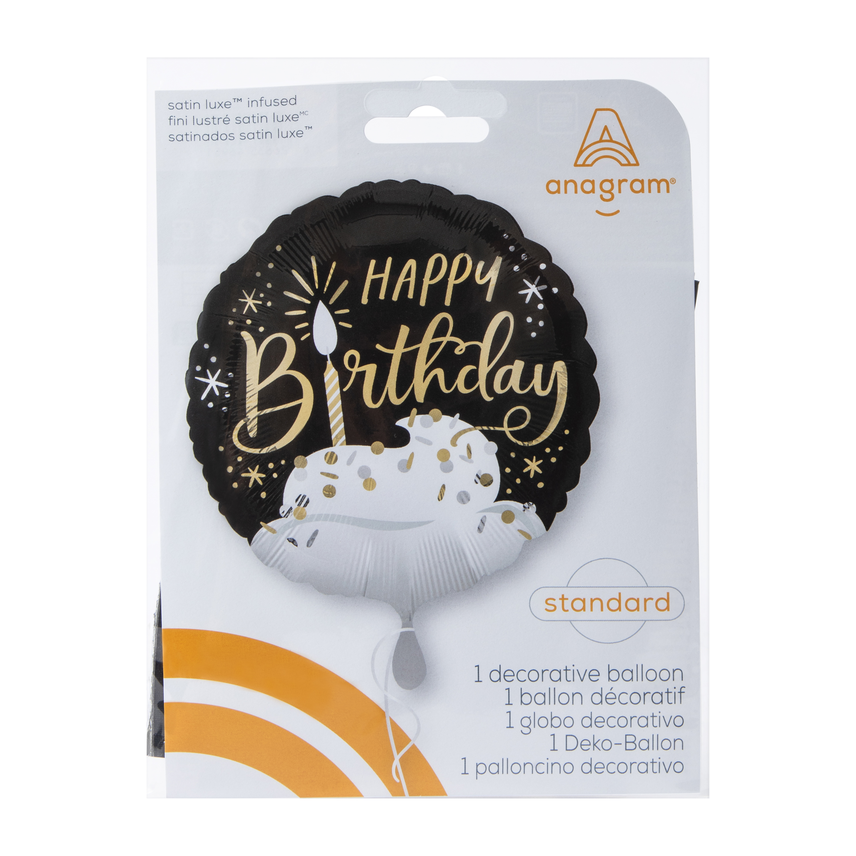 INFLATED Happy Birthday Decorative Balloon