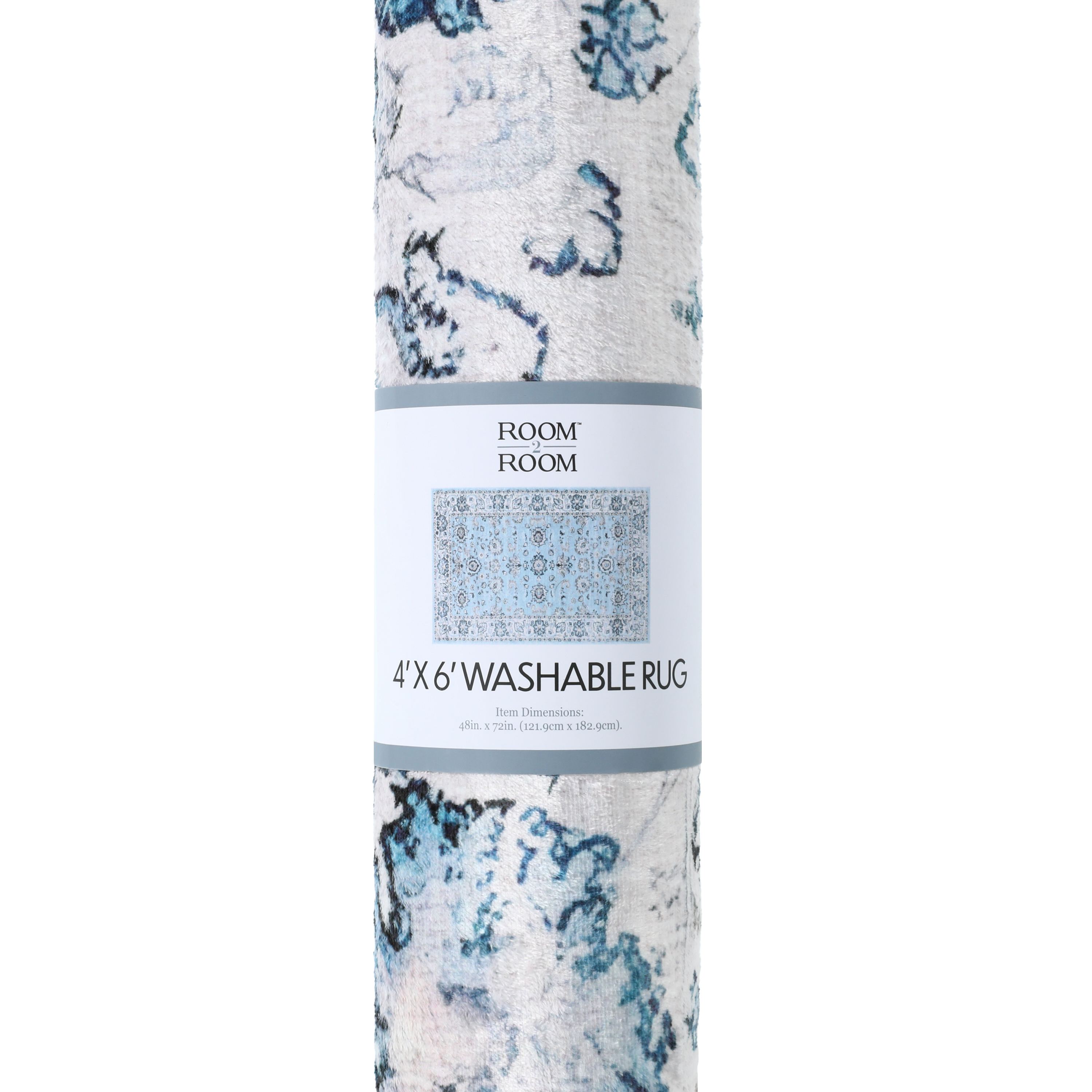 Washable Rug 48inx72in