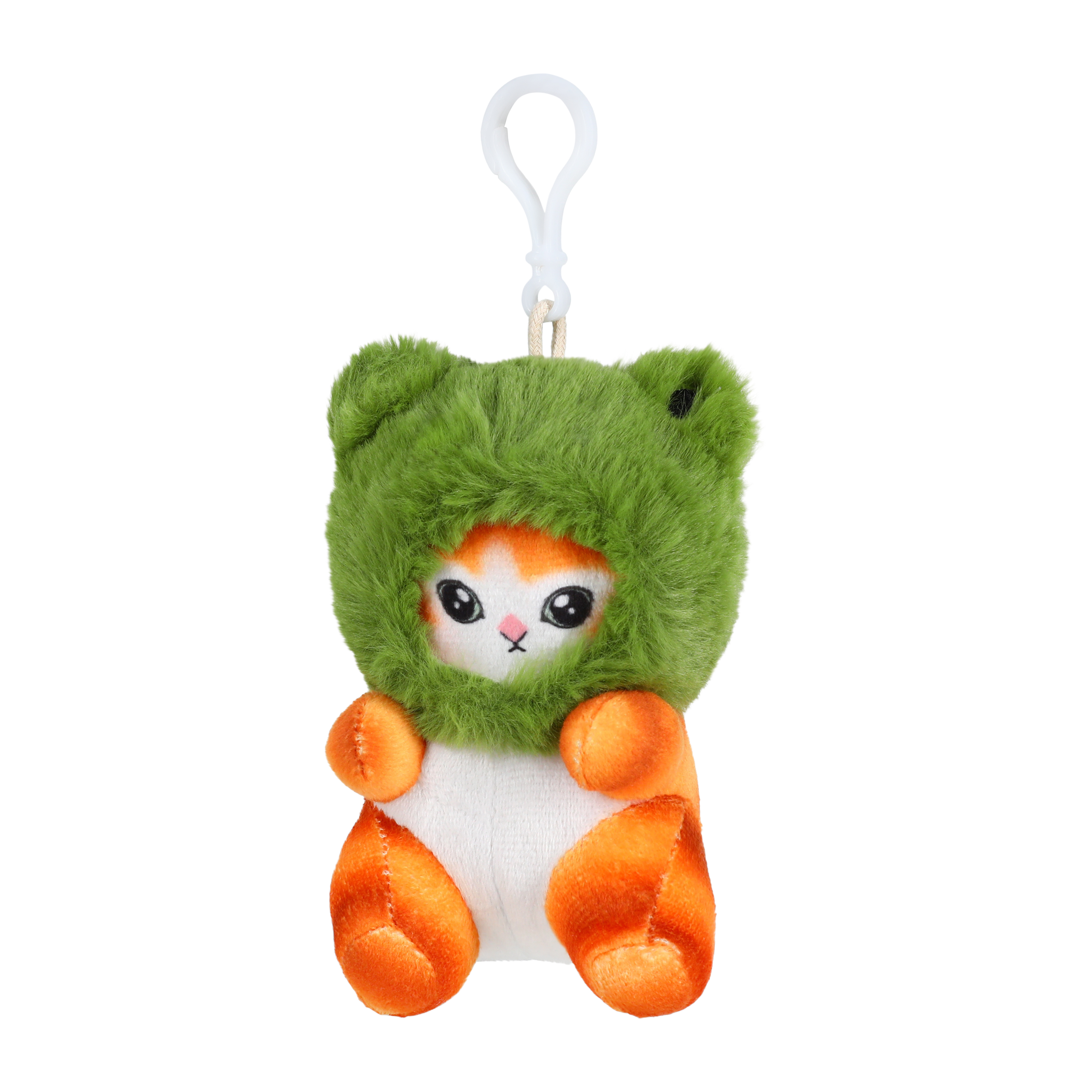 Hooded Critter Plush Clip