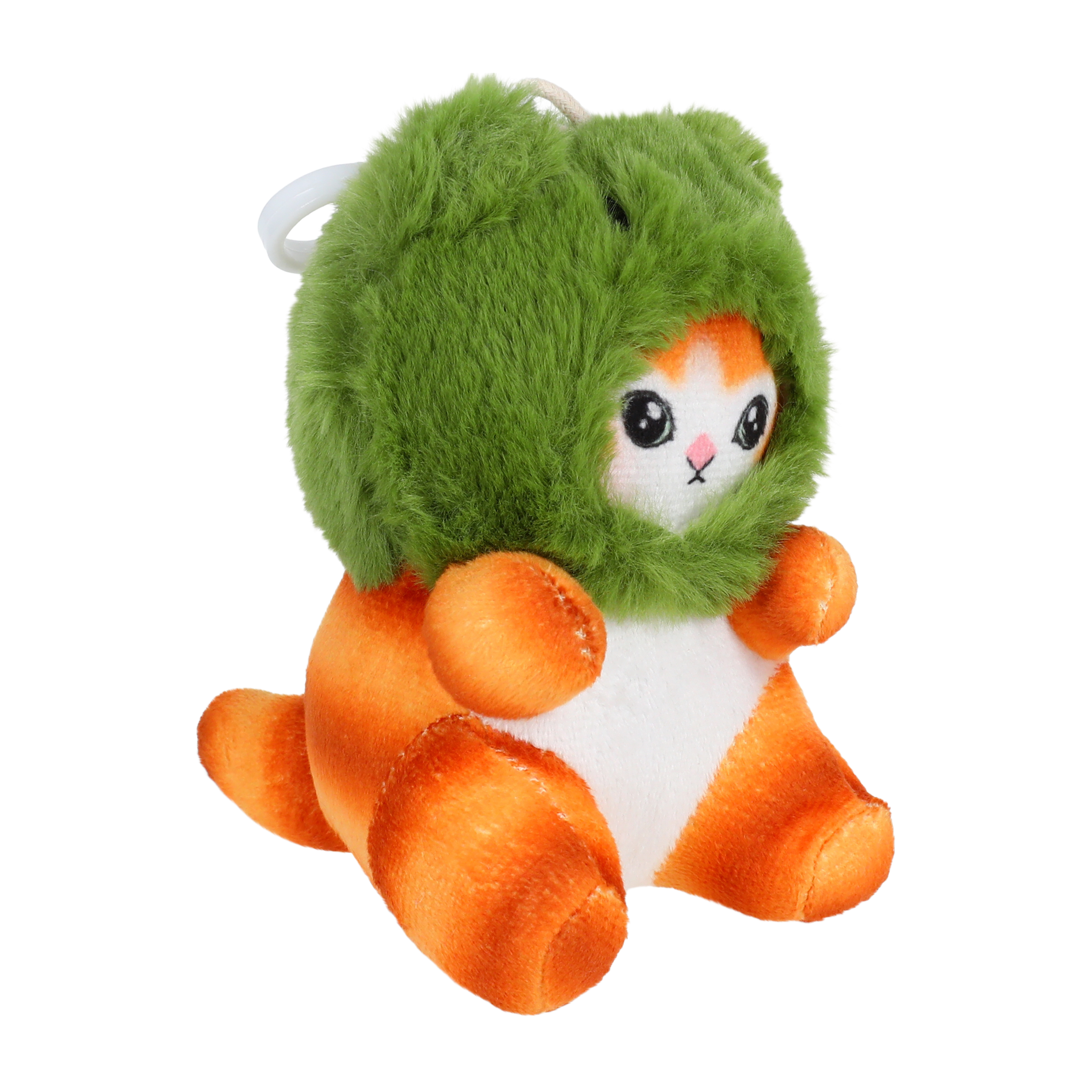 Hooded Critter Plush Clip