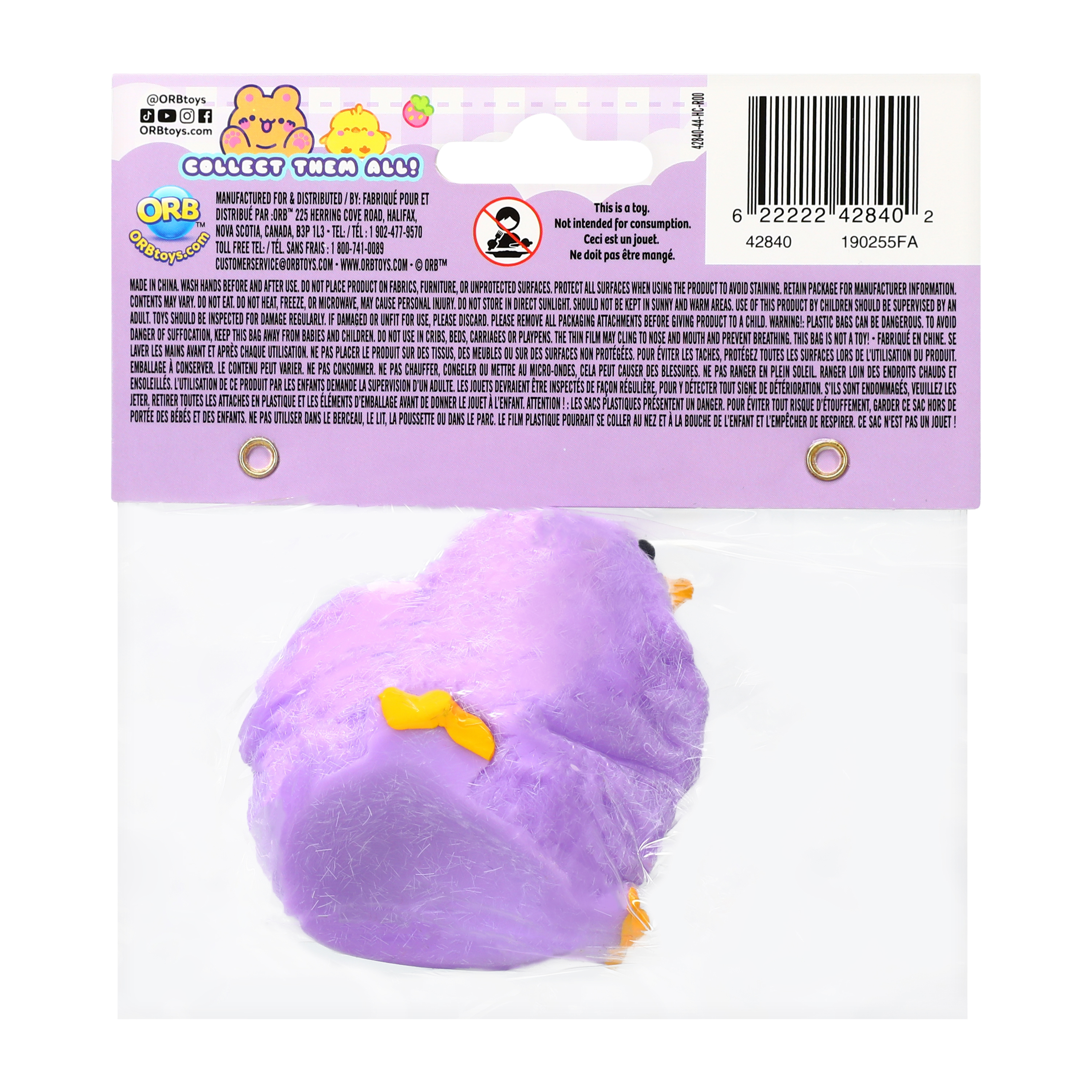 ORB Curiosities Taba-licious Squish'n Stack Puzzle Toy