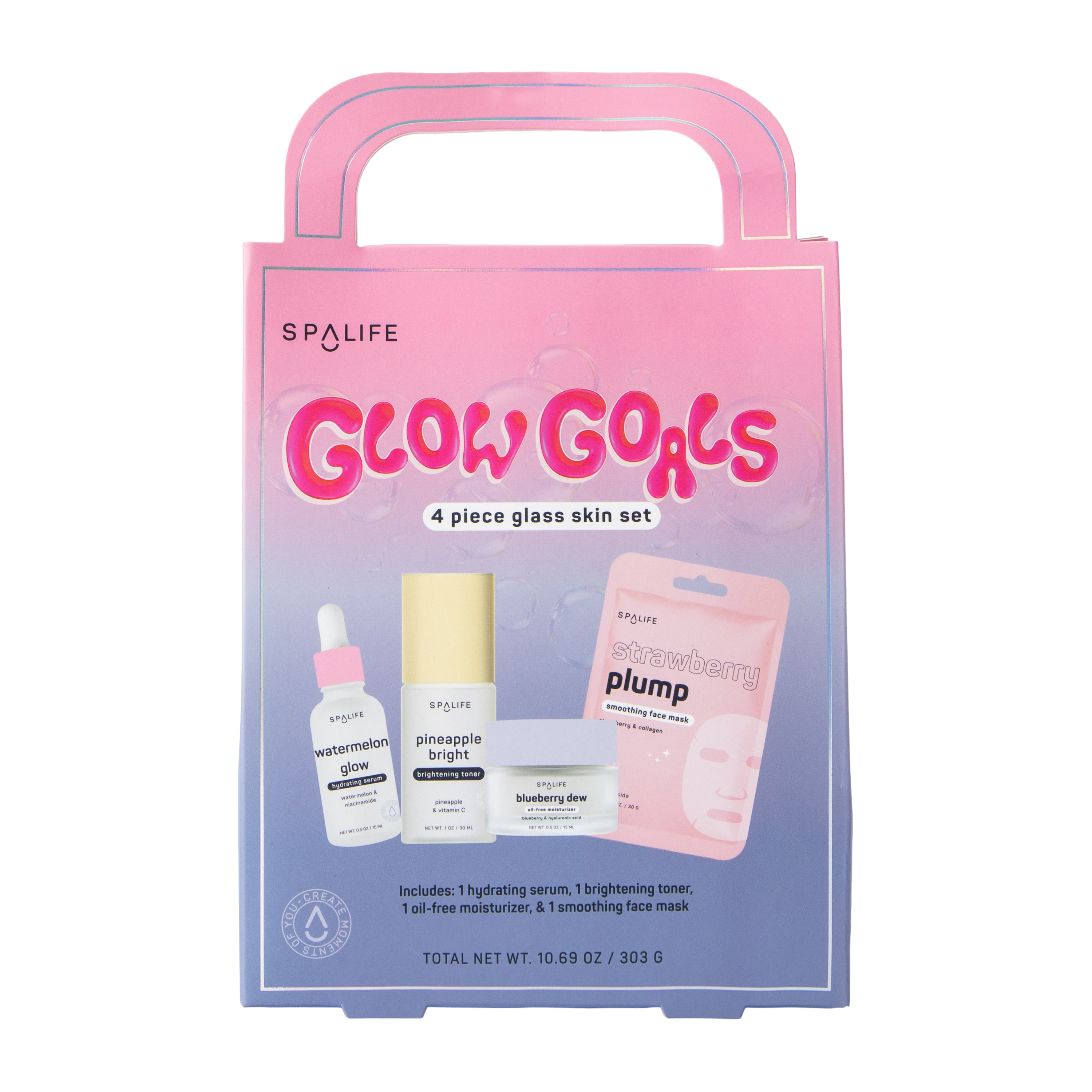 Spalife Glow Goals Glass Skin Set 4-Pack