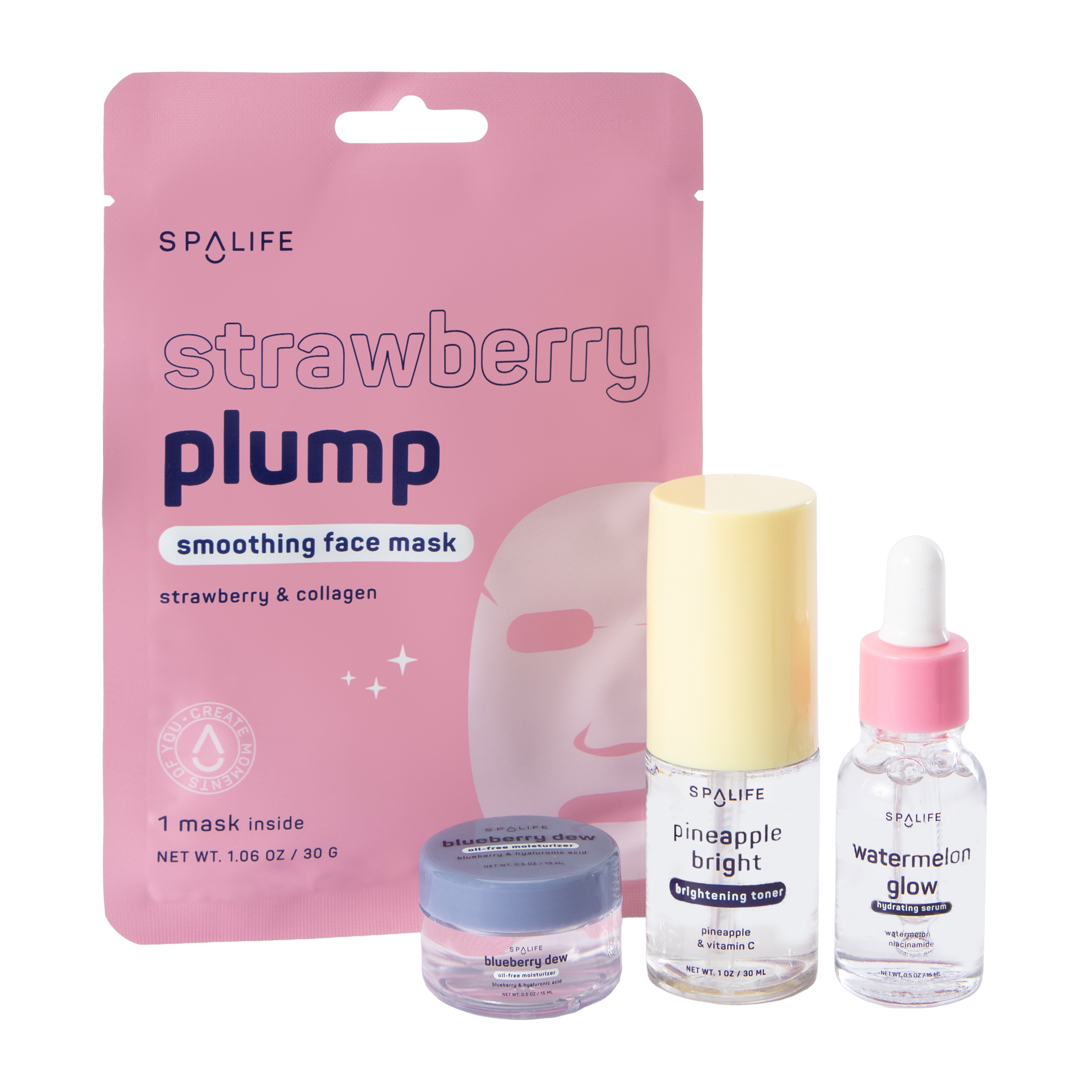 Spalife Glow Goals Glass Skin Set 4-Pack