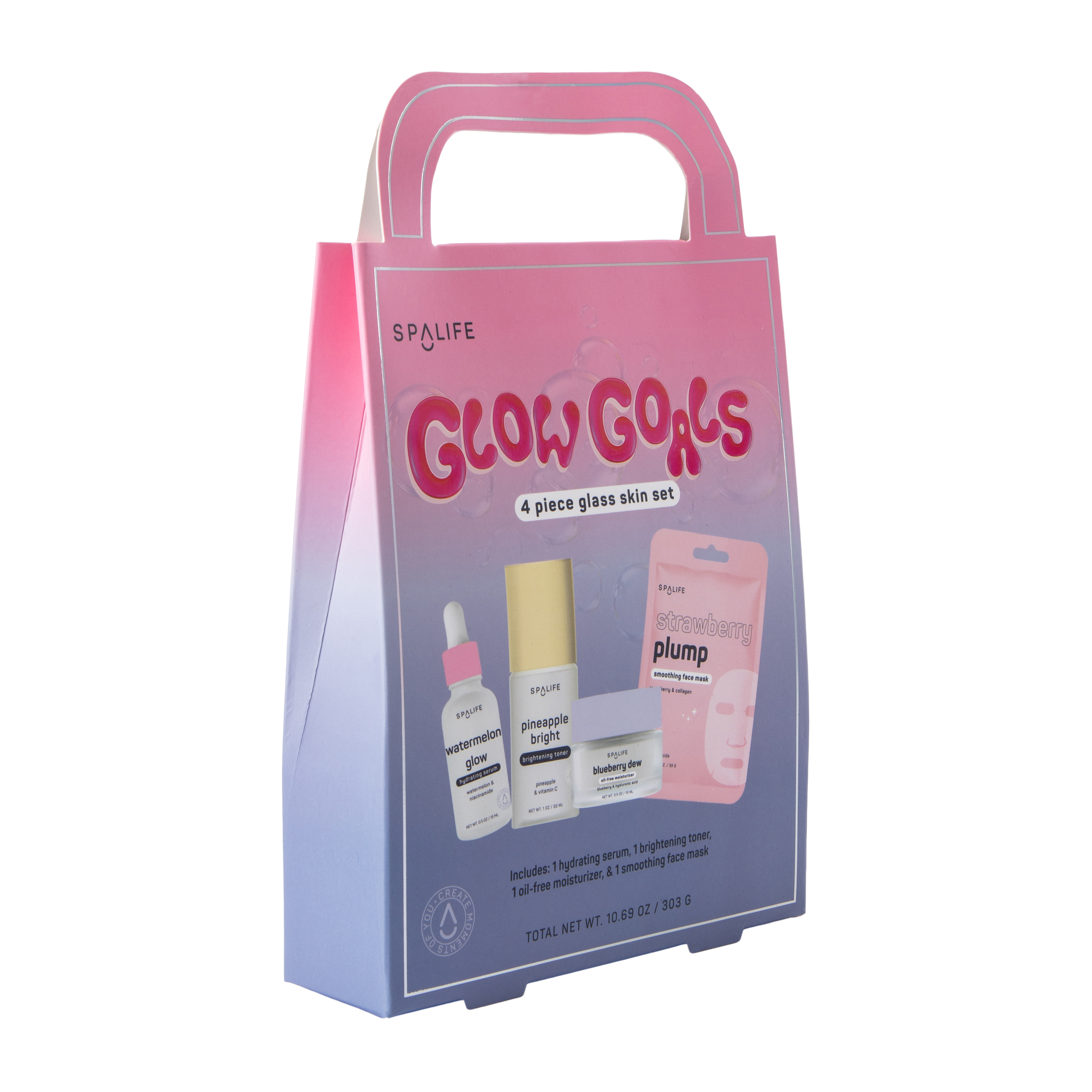 Spalife Glow Goals Glass Skin Set 4-Pack