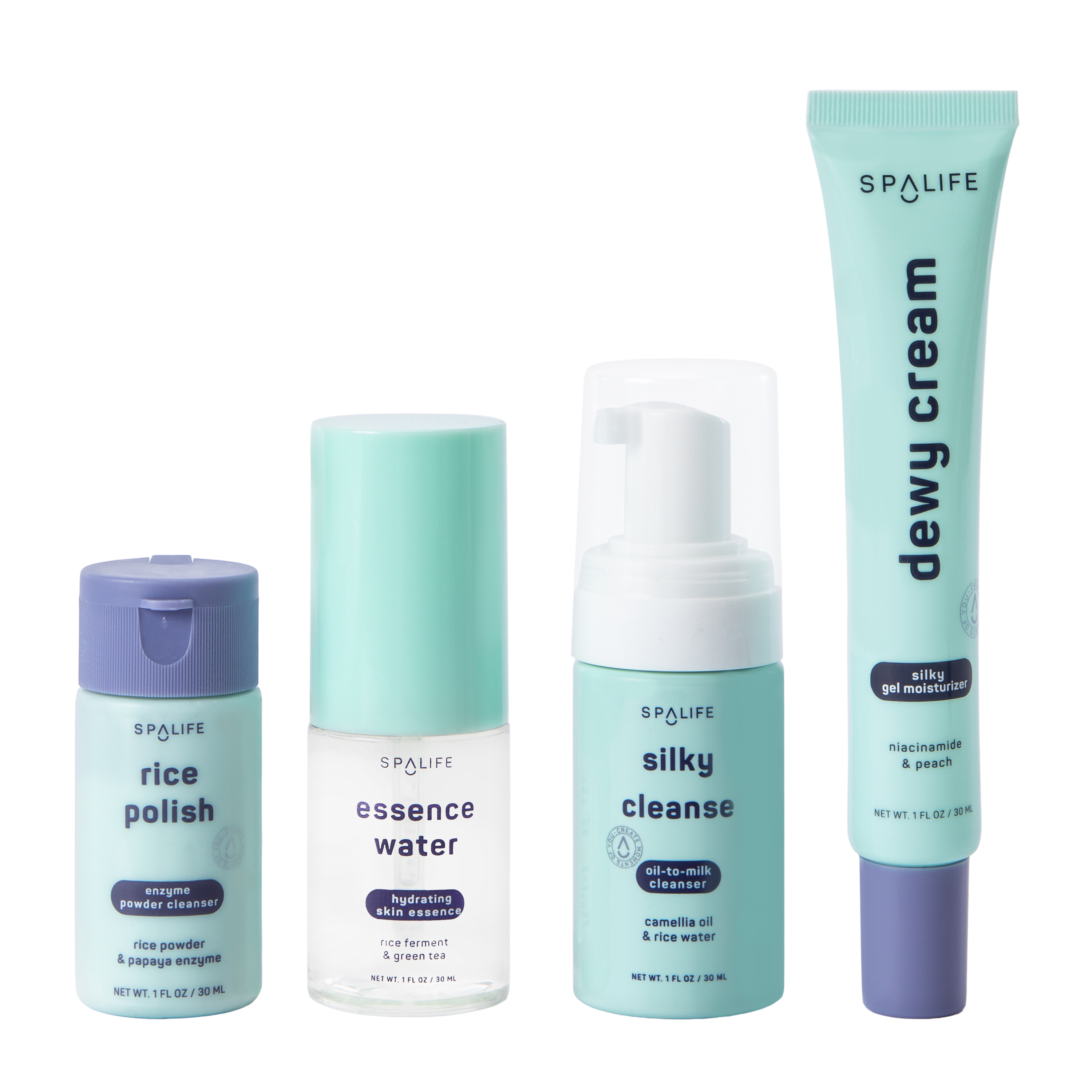 Spalife Silky Skin Rituals Skincare Set 4-Pack